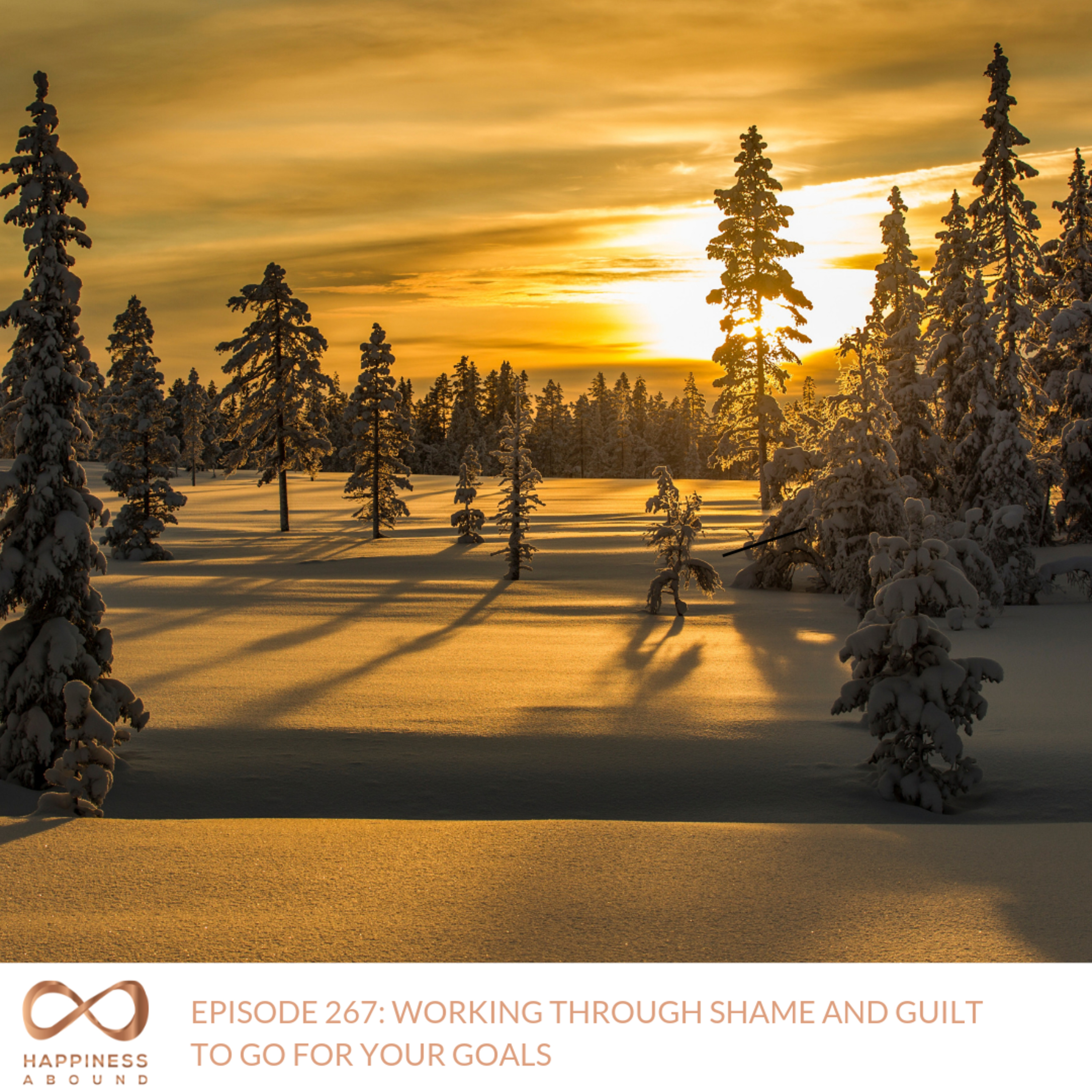 #267: WORKING THROUGH SHAME AND GUILT TO GO FOR YOUR GOALS episode artwork