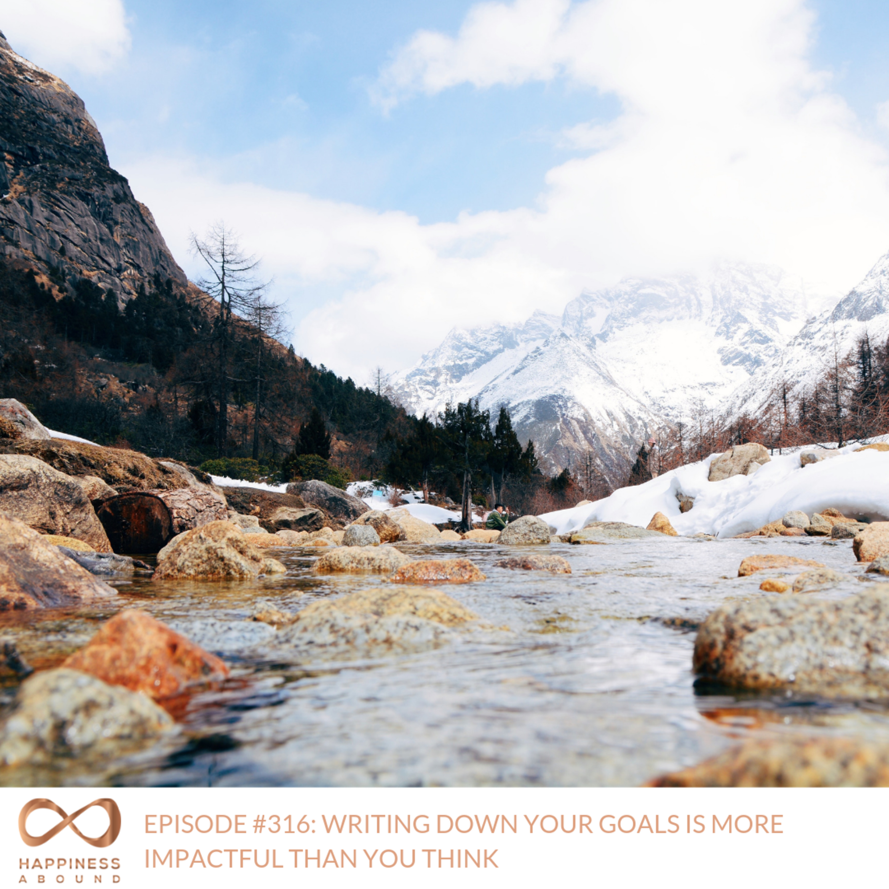 #316: WRITING DOWN YOUR GOALS IS MORE IMPACTFUL THAN YOU THINK episode artwork