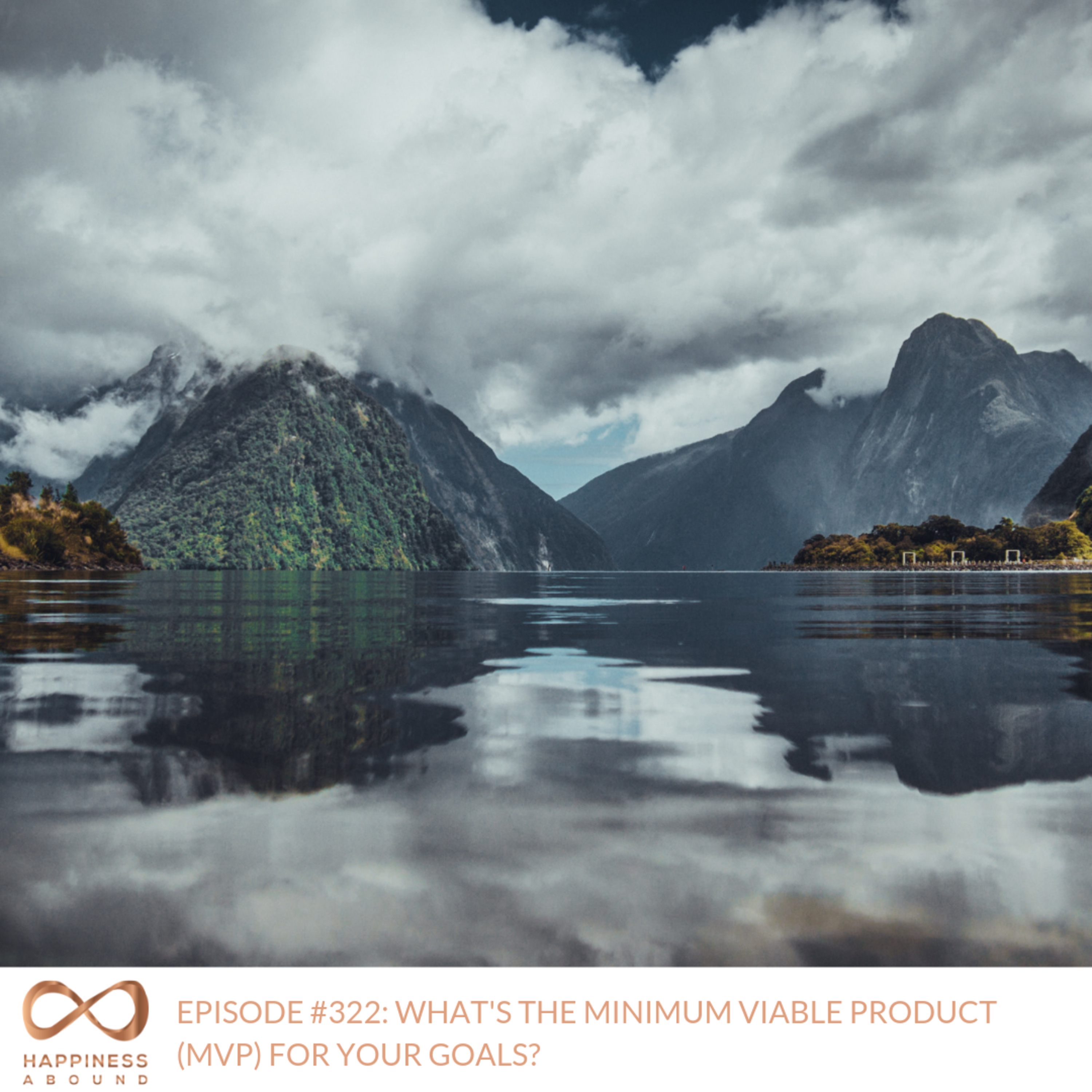 #322: WHAT'S THE MINIMUM VIABLE PRODUCT (MVP) FOR YOUR GOALS? episode artwork