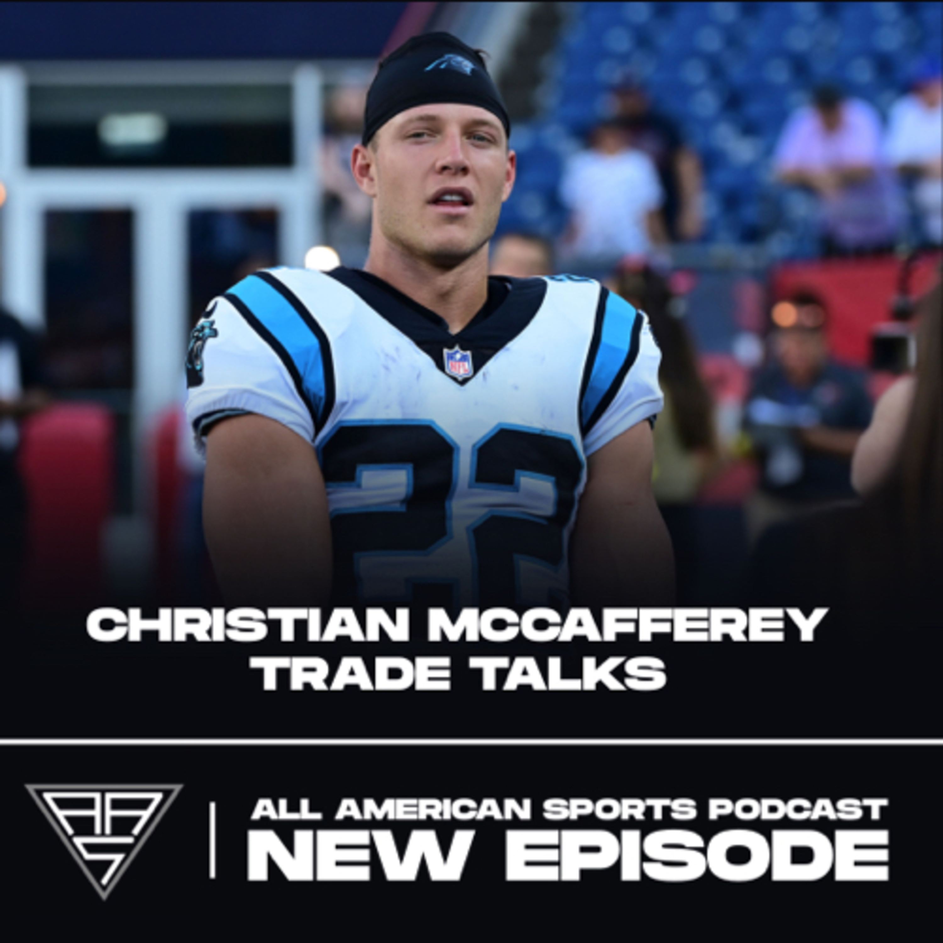 Christian McCafferey Trade Talks episode artwork