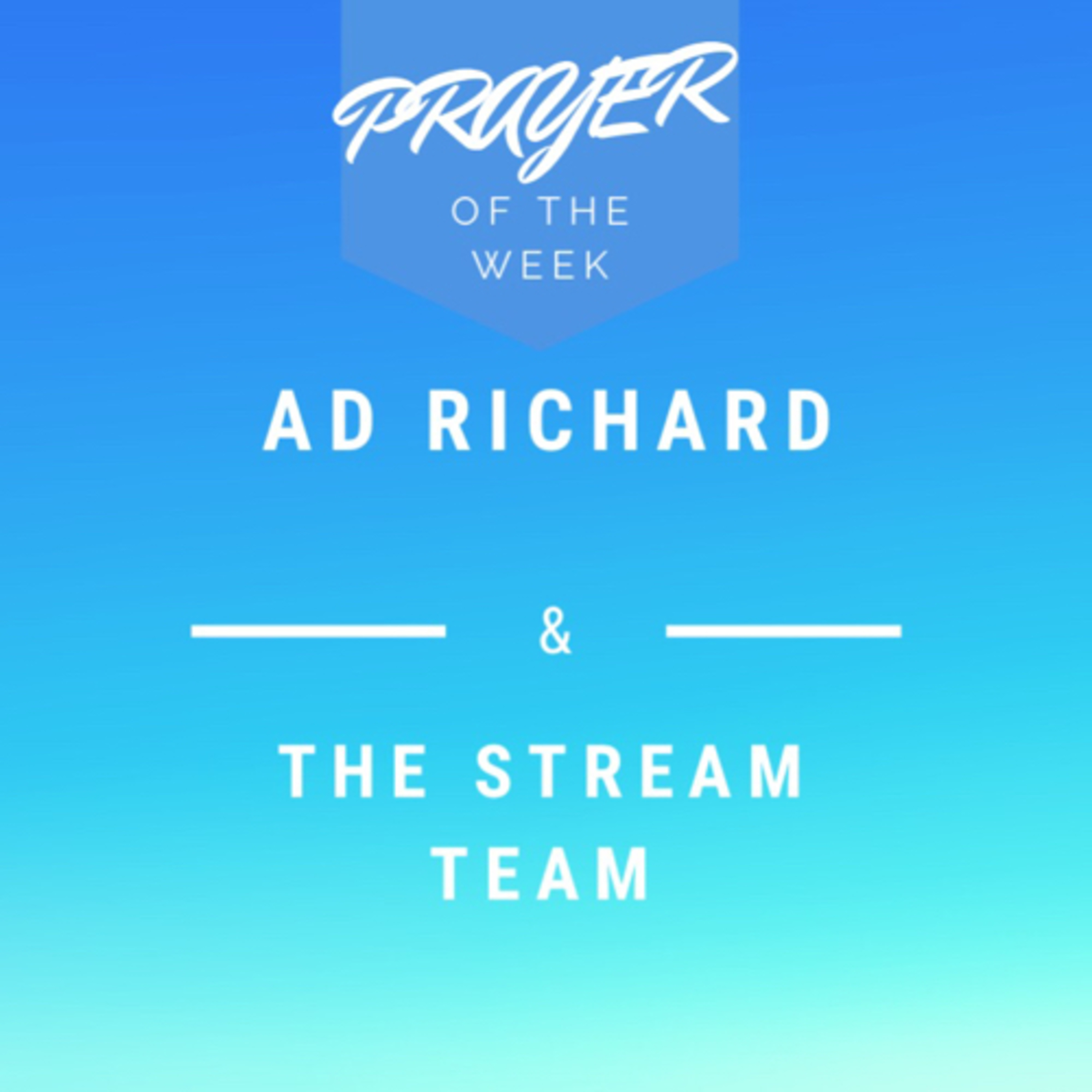 MONDAY’S WEEKLY PRAYER episode artwork