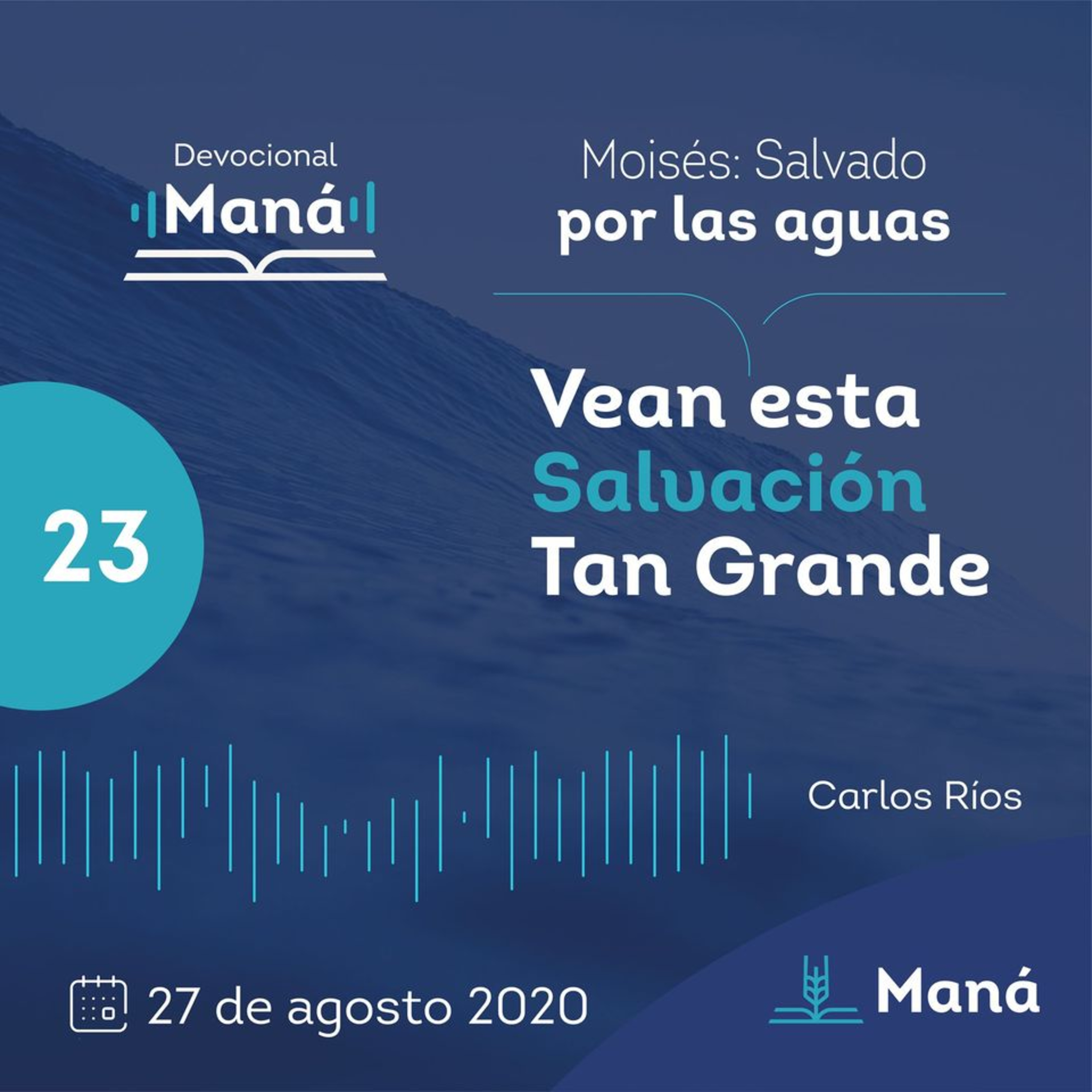 Portada de Devocional Maná