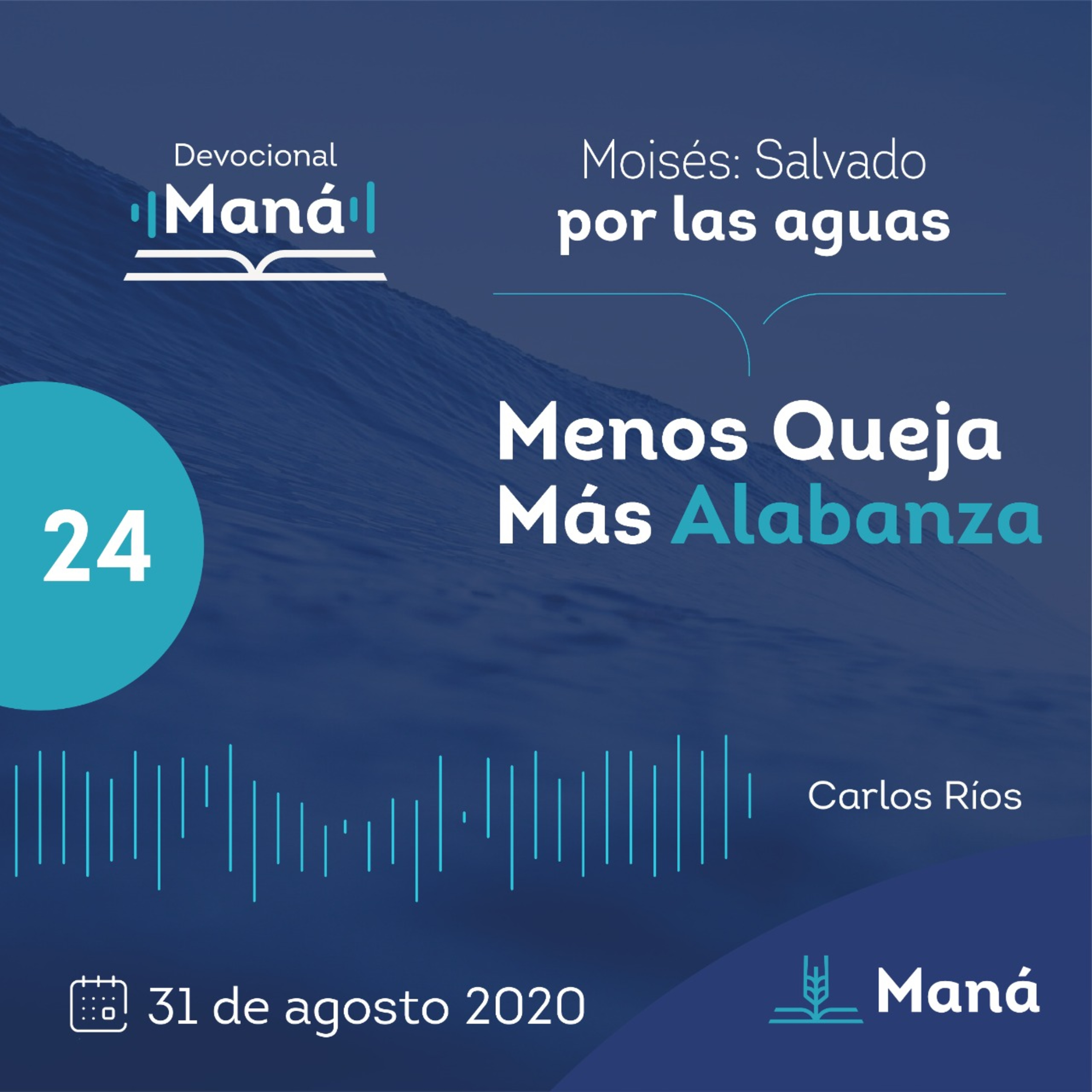 Portada de Devocional Maná