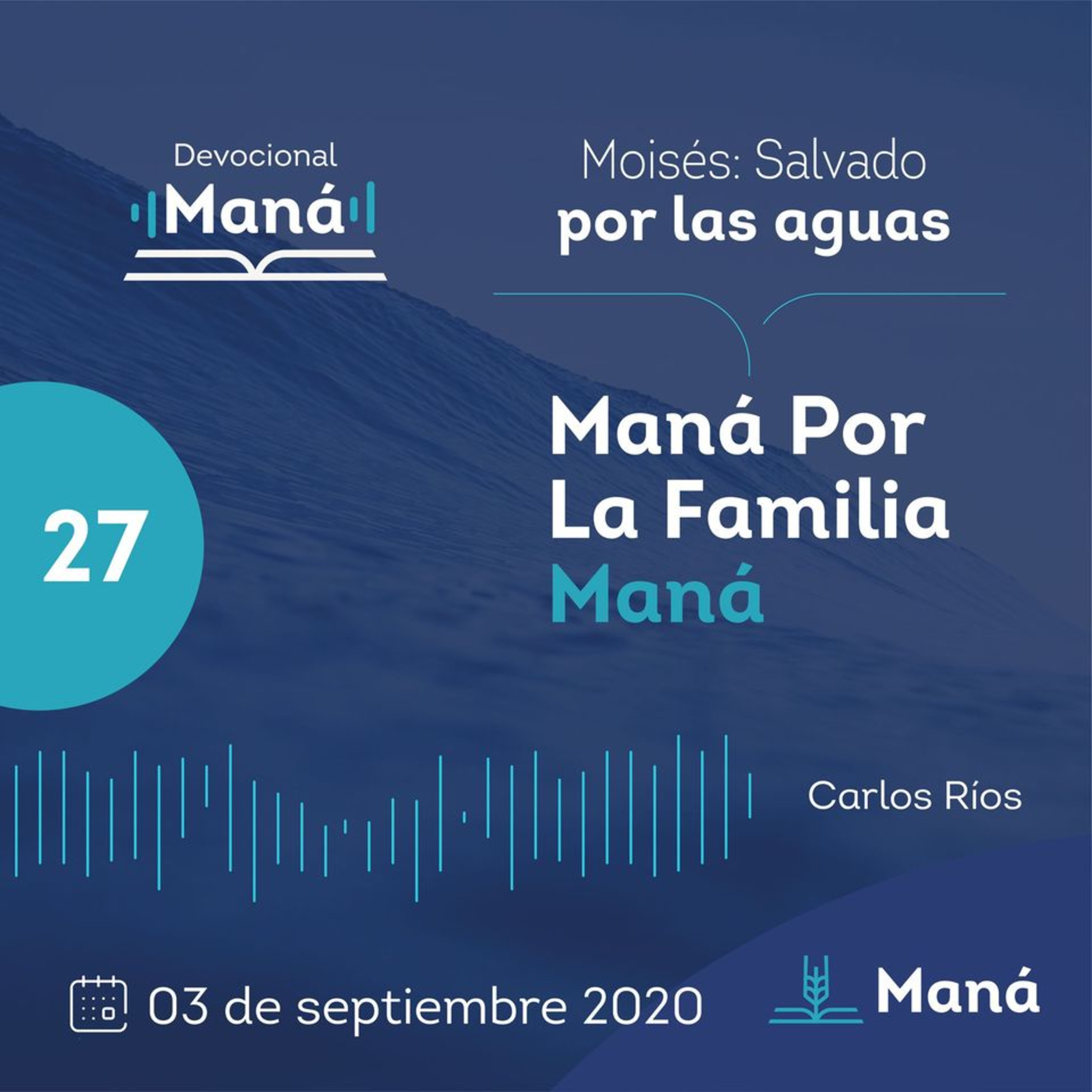 Portada de Devocional Maná