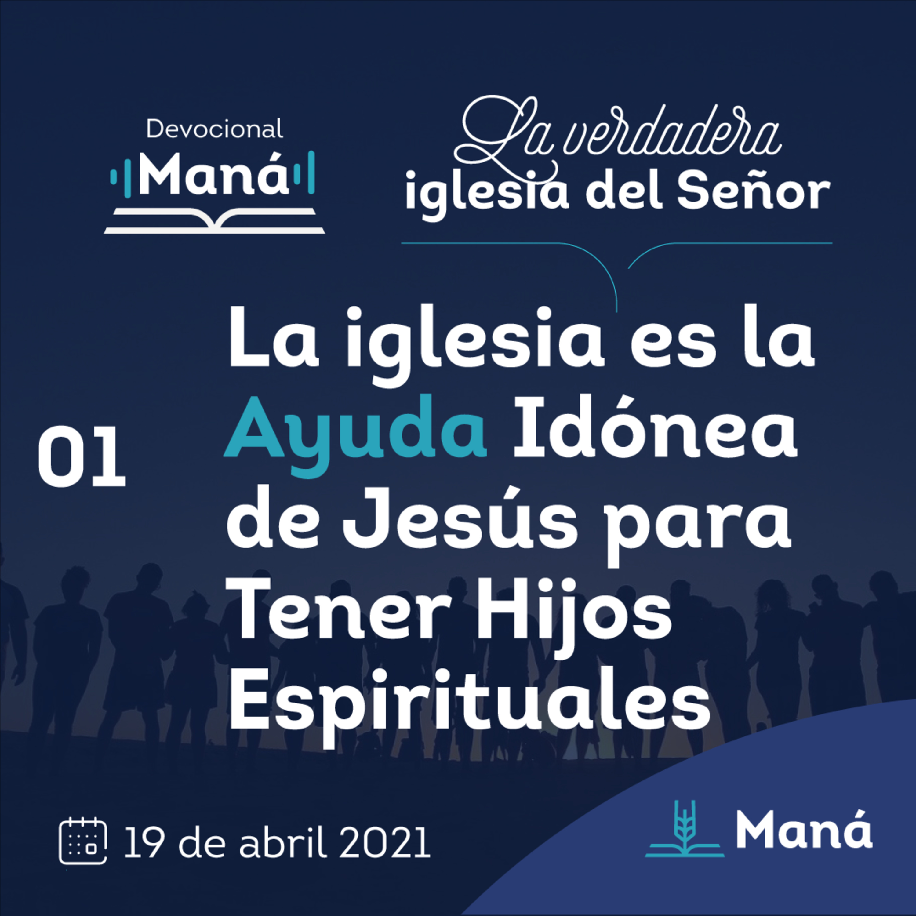 Portada de Devocional Maná