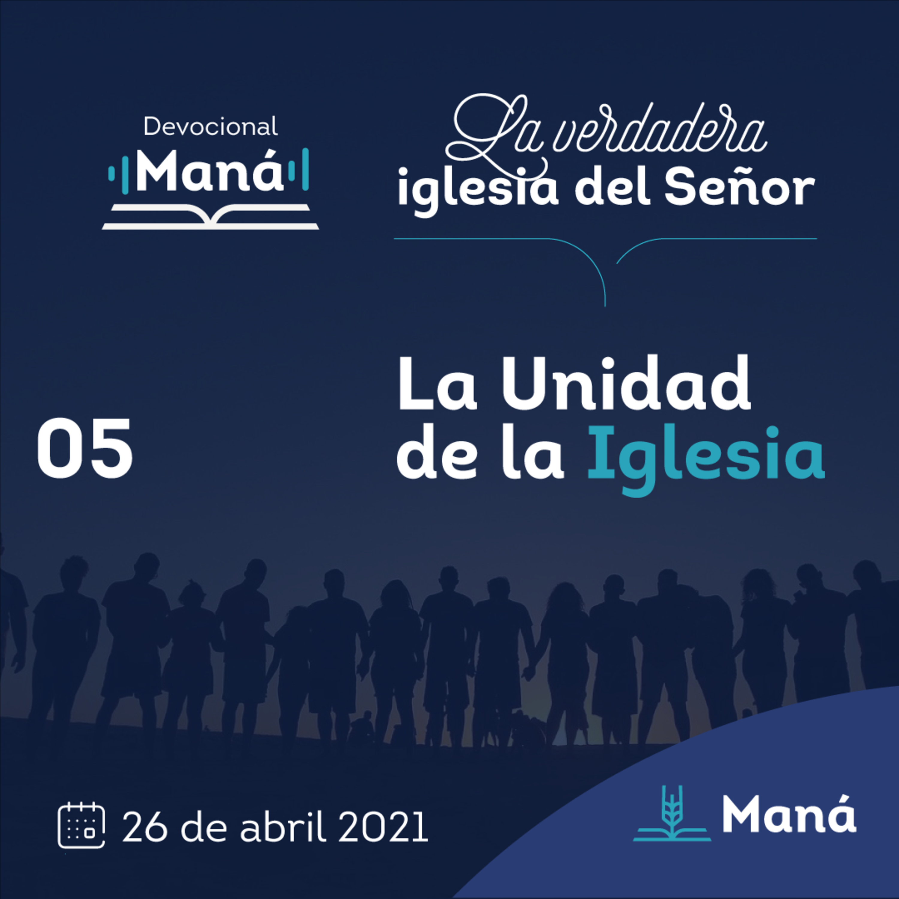 Portada de Devocional Maná