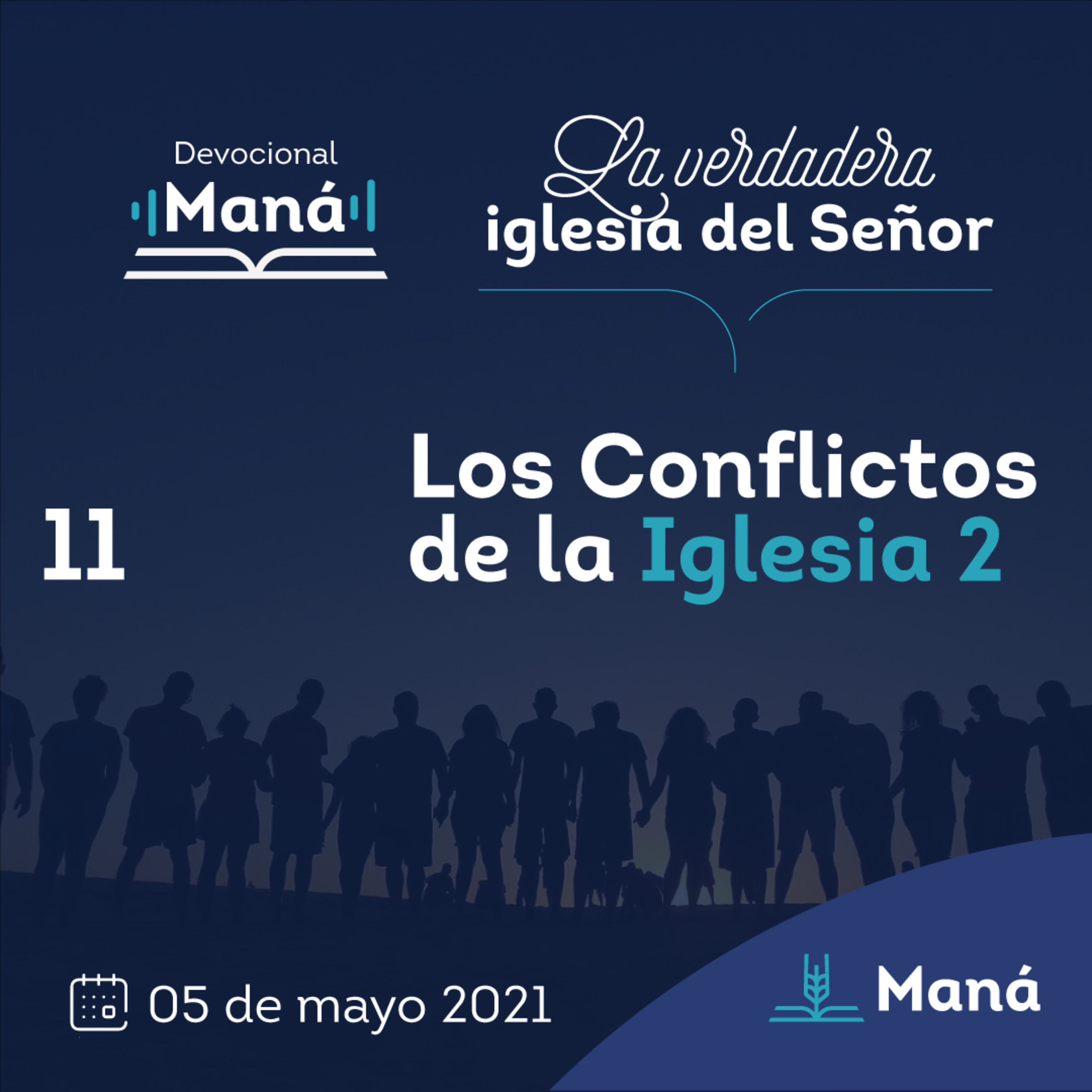 Portada de Devocional Maná