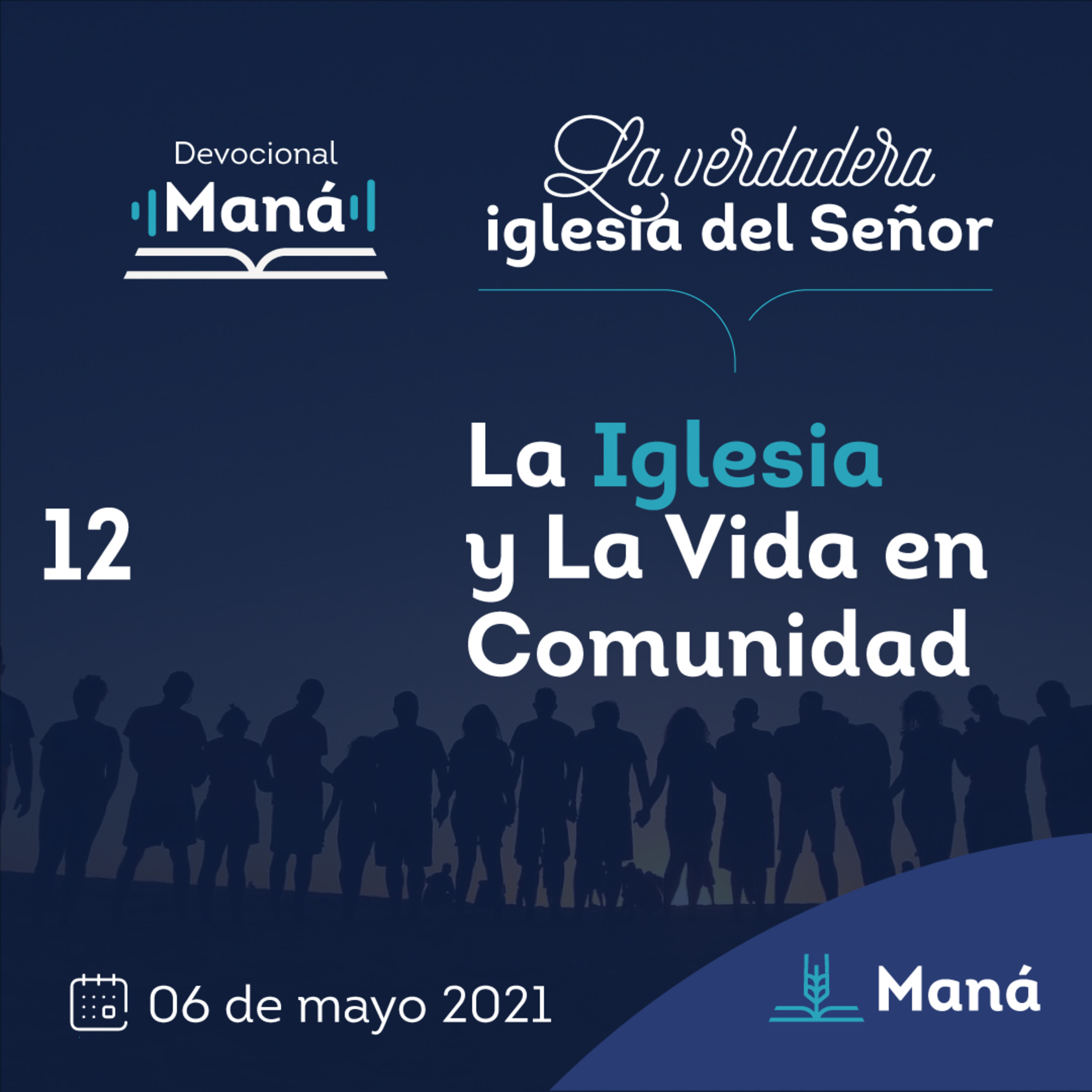 Portada de Devocional Maná