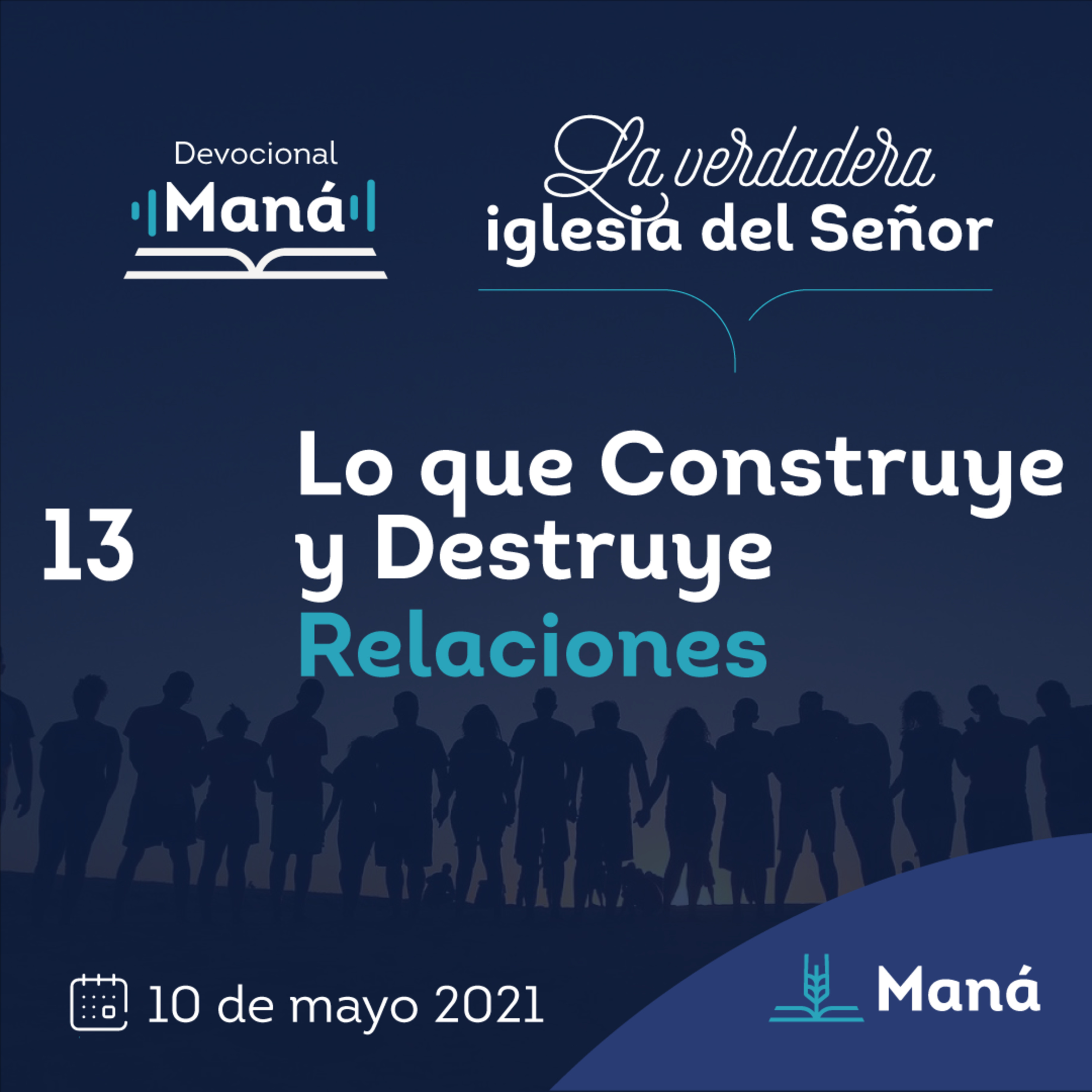 Portada de Devocional Maná