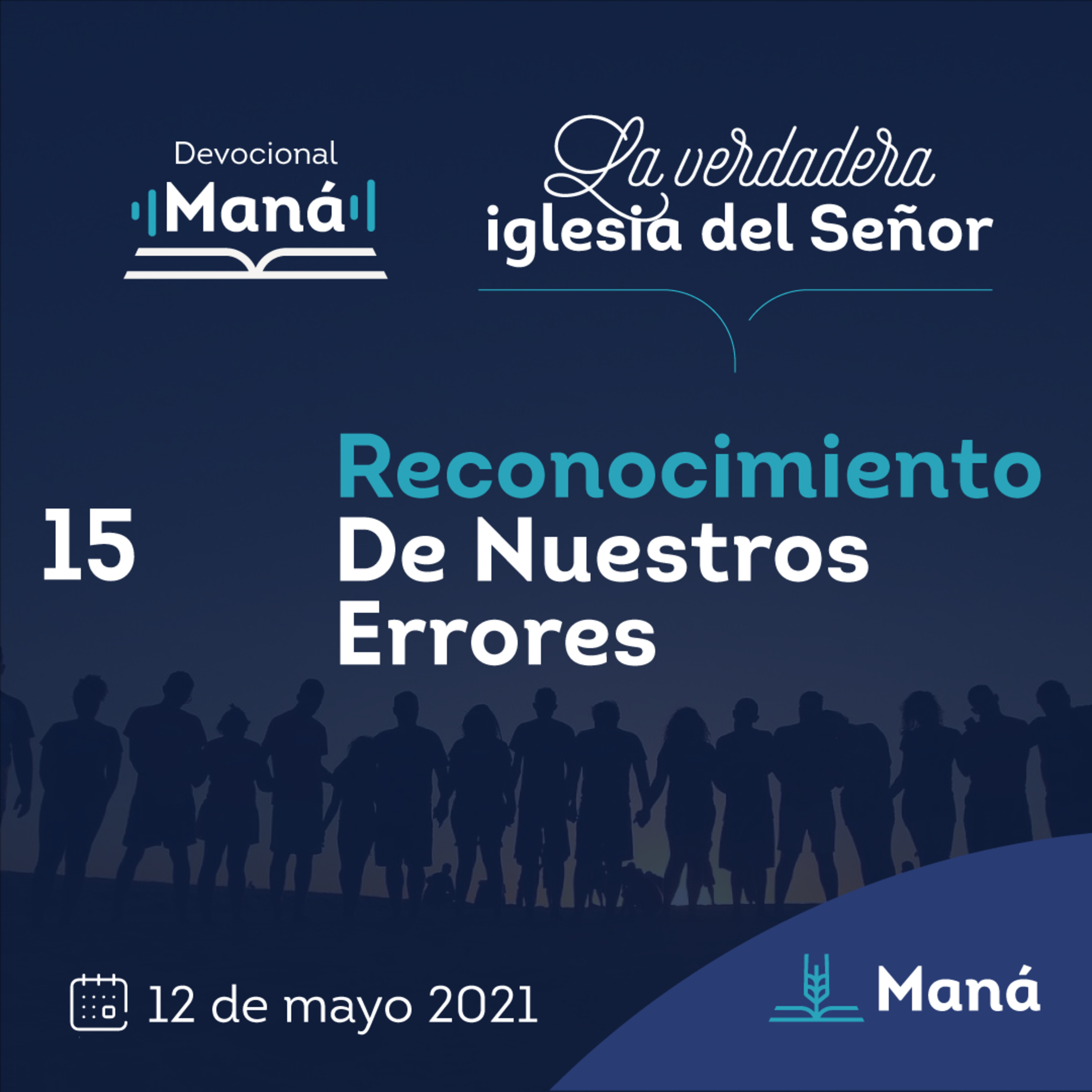 Portada de Devocional Maná