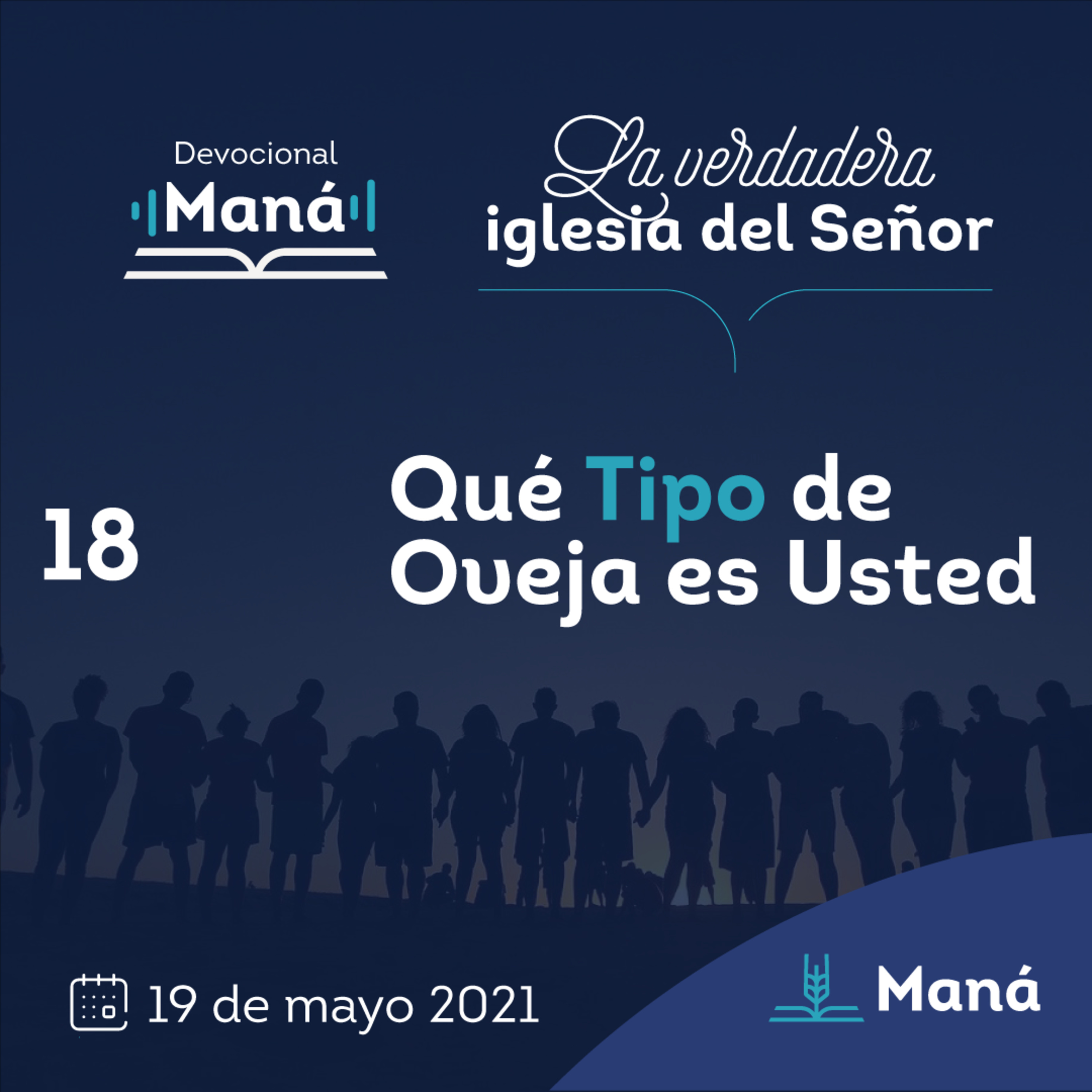 Portada de Devocional Maná