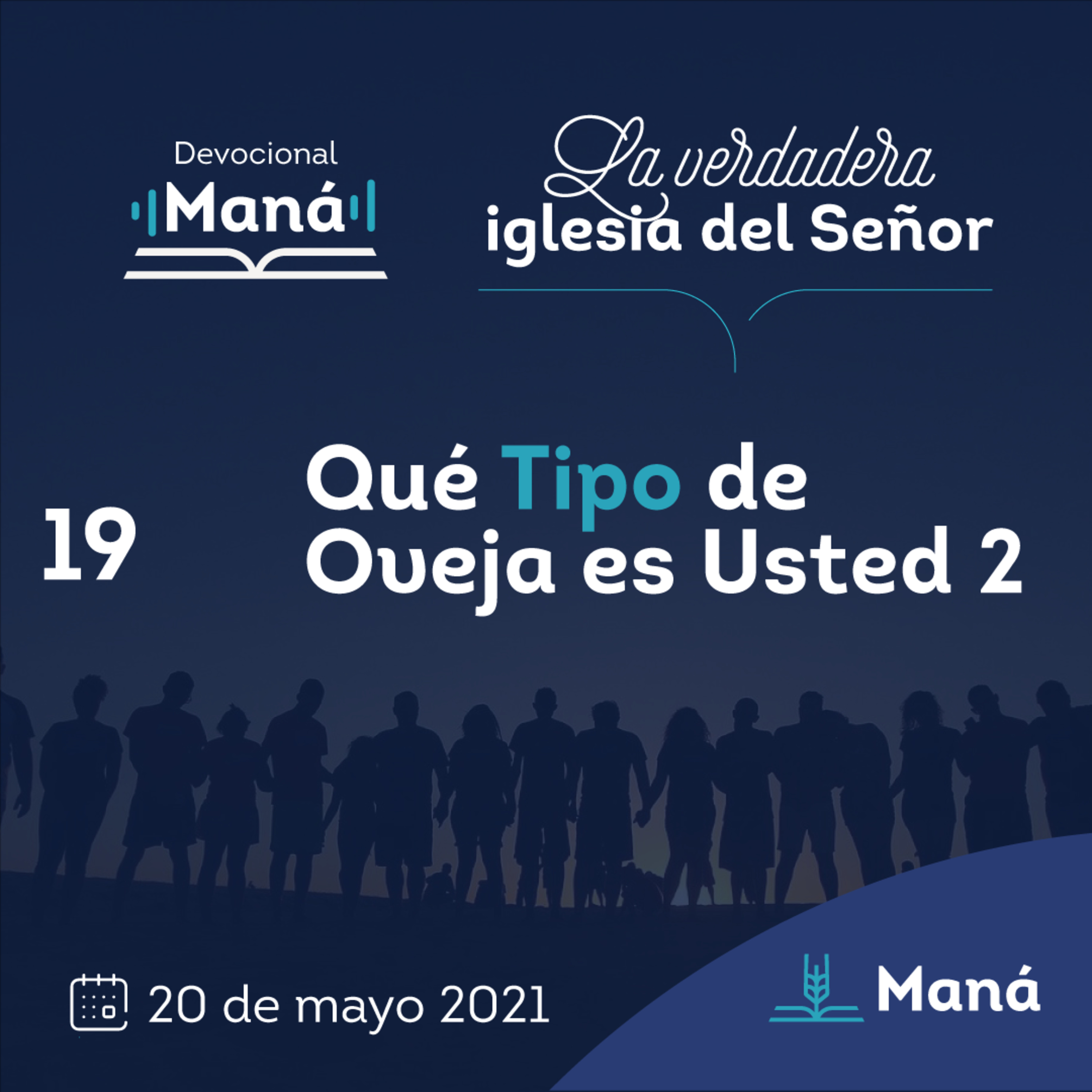Portada de Devocional Maná