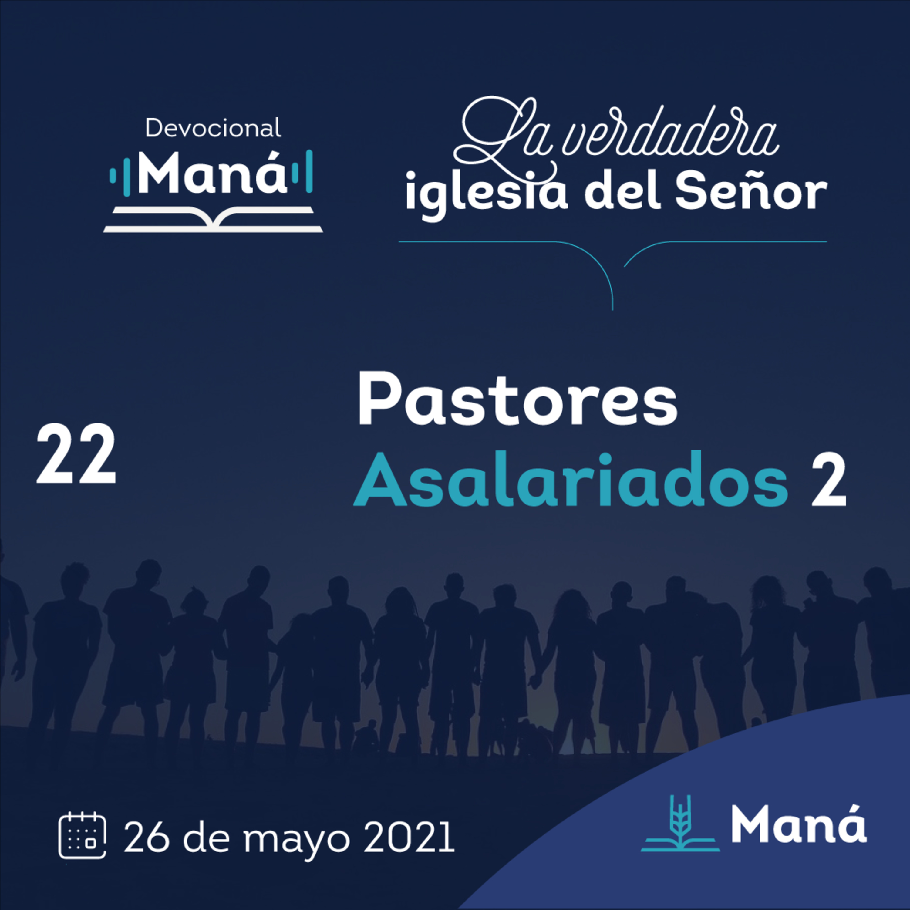 Portada de Devocional Maná