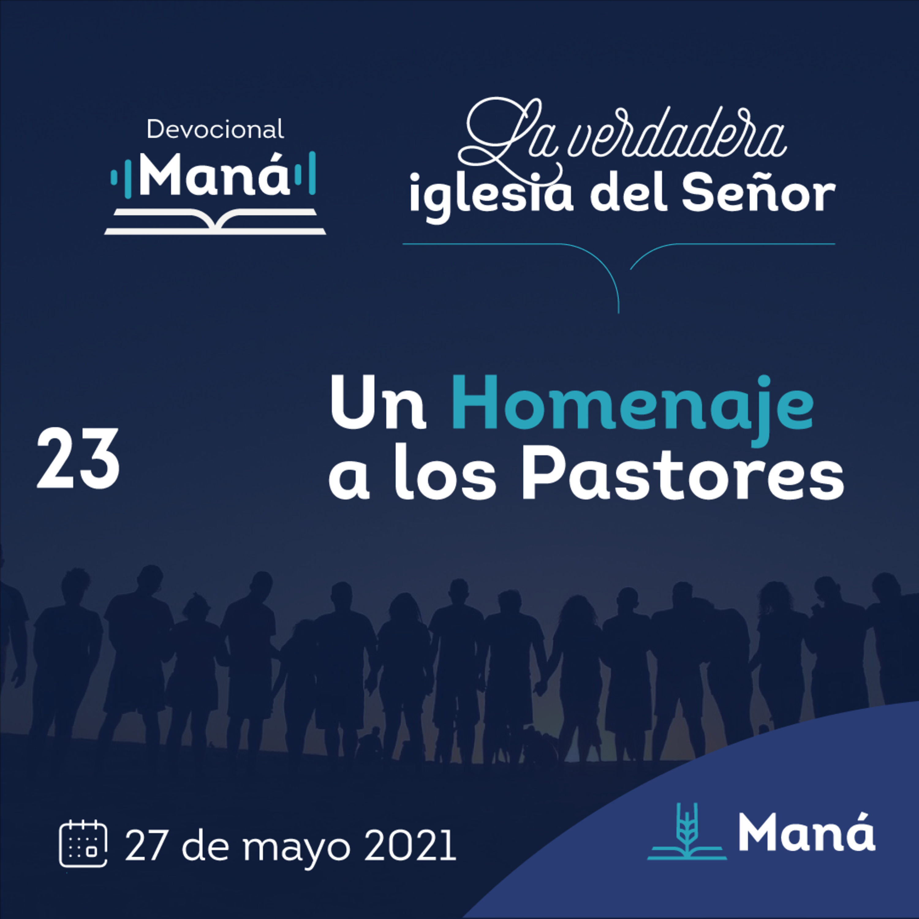 Portada de Devocional Maná