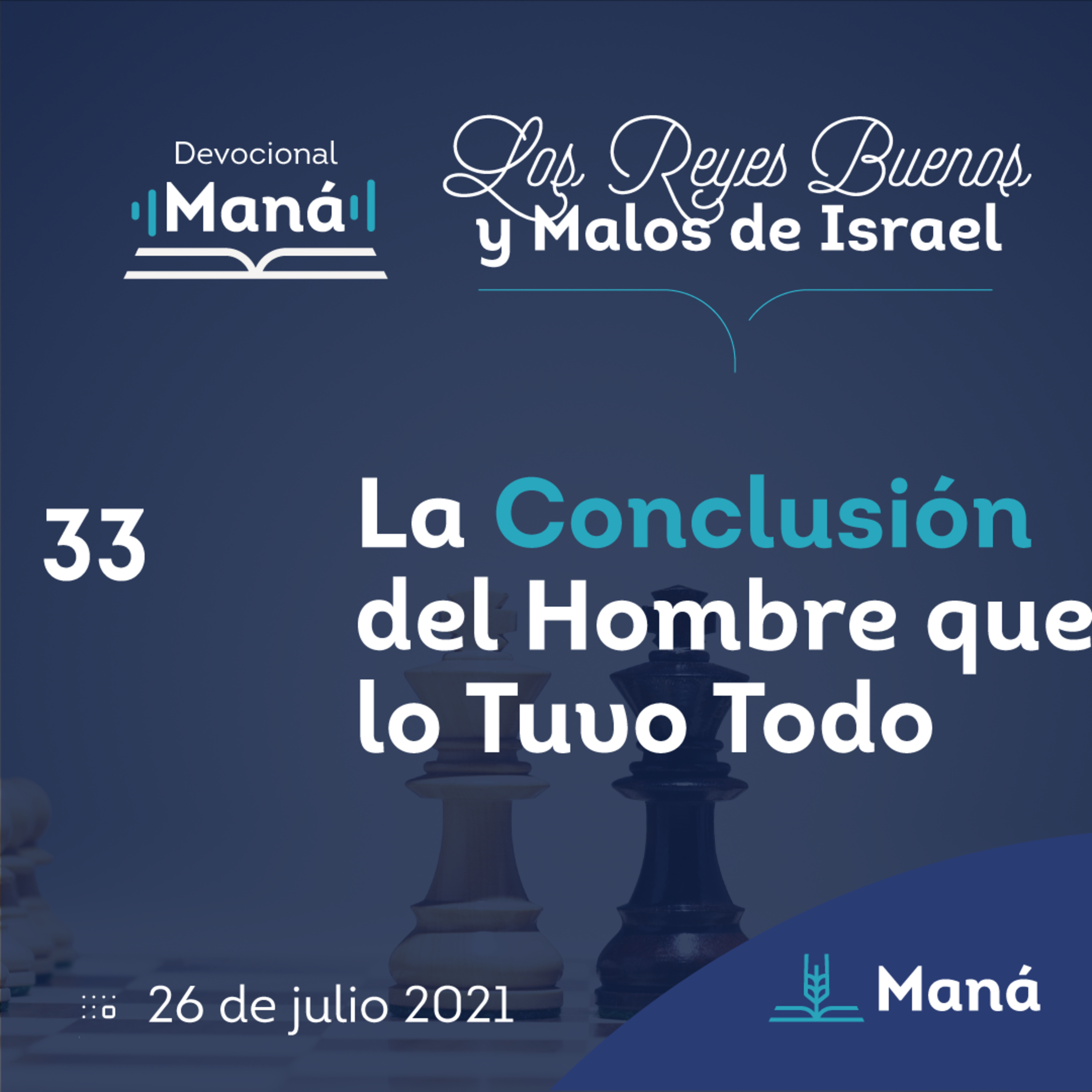 Portada de Devocional Maná