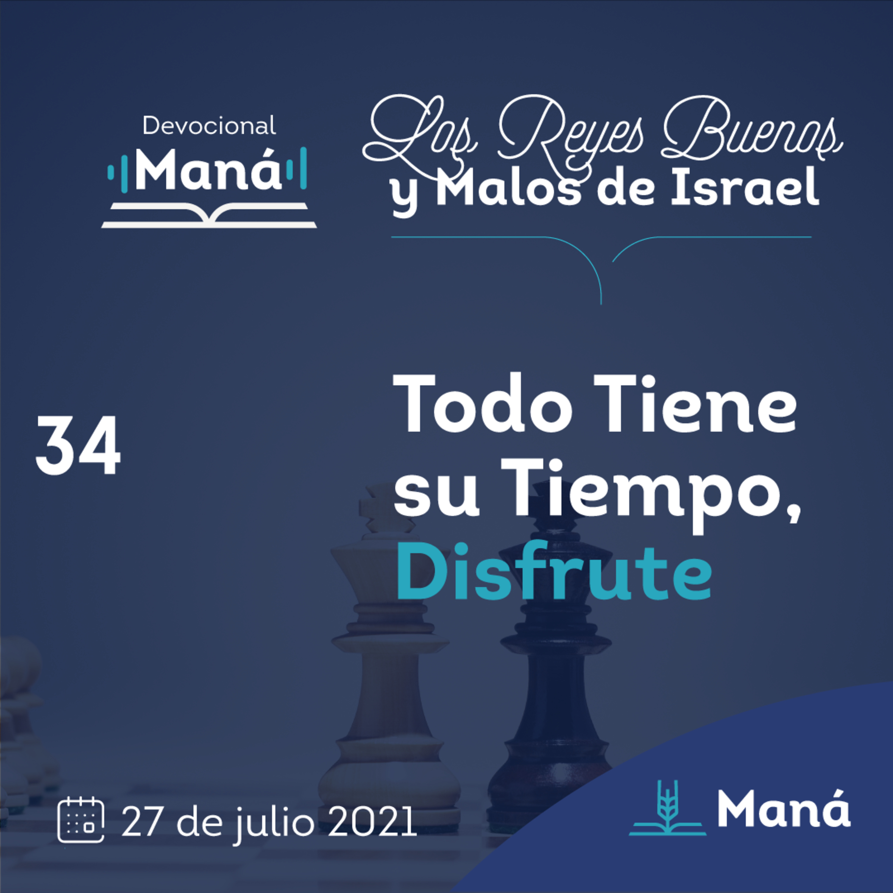 Portada de Devocional Maná