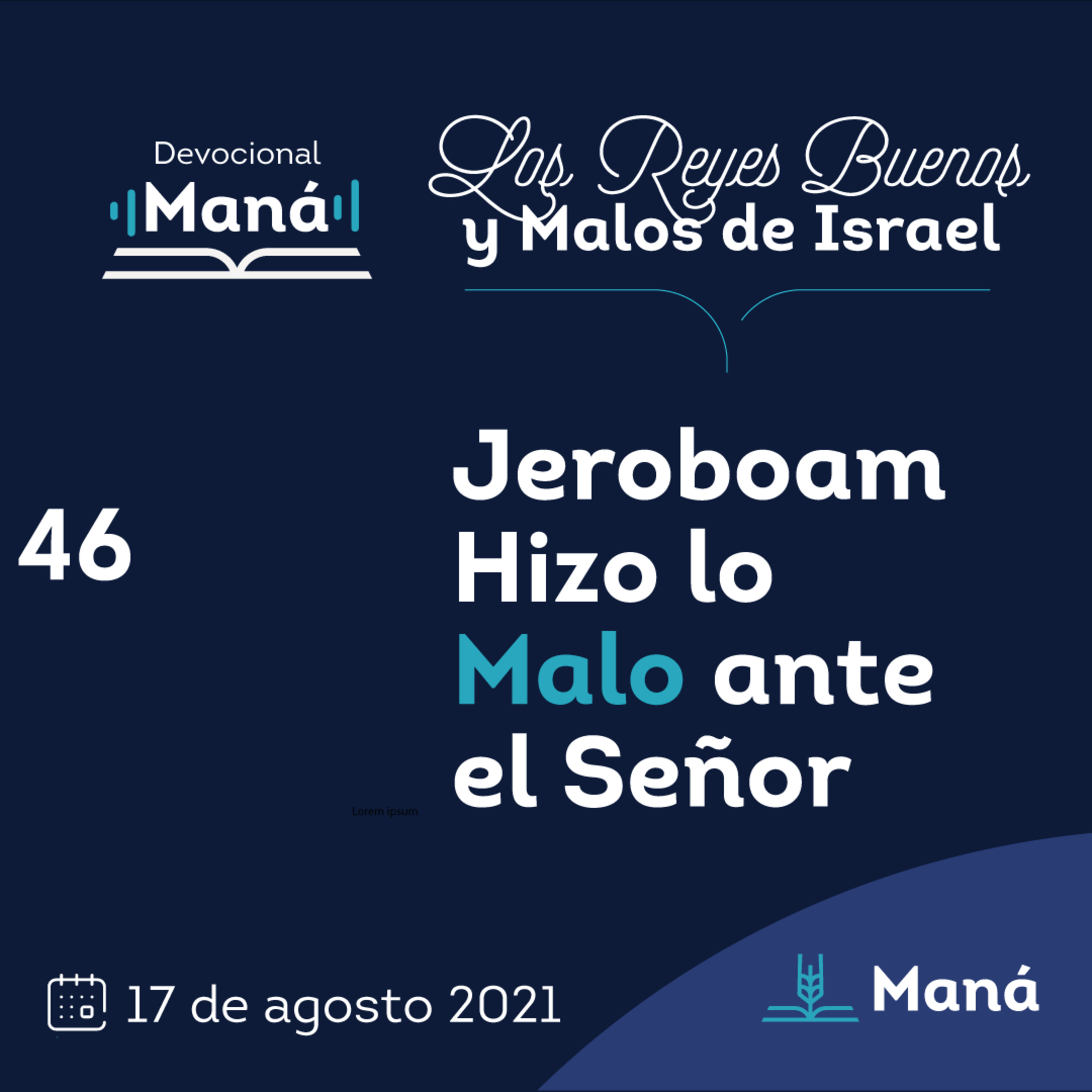 Portada de Devocional Maná