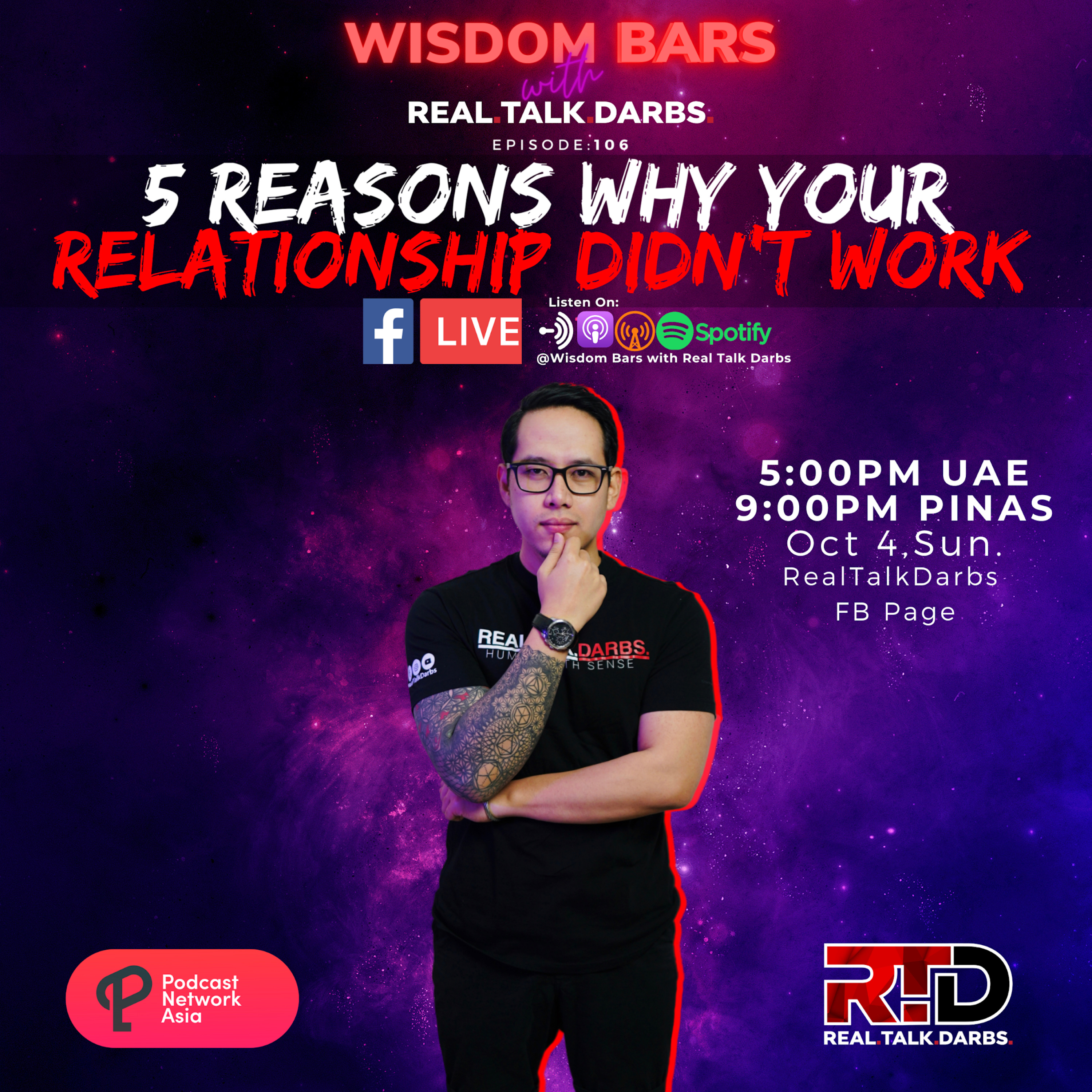 5 REASONS WHY YOUR RELATIONSHIP DID NOT WORK episode artwork