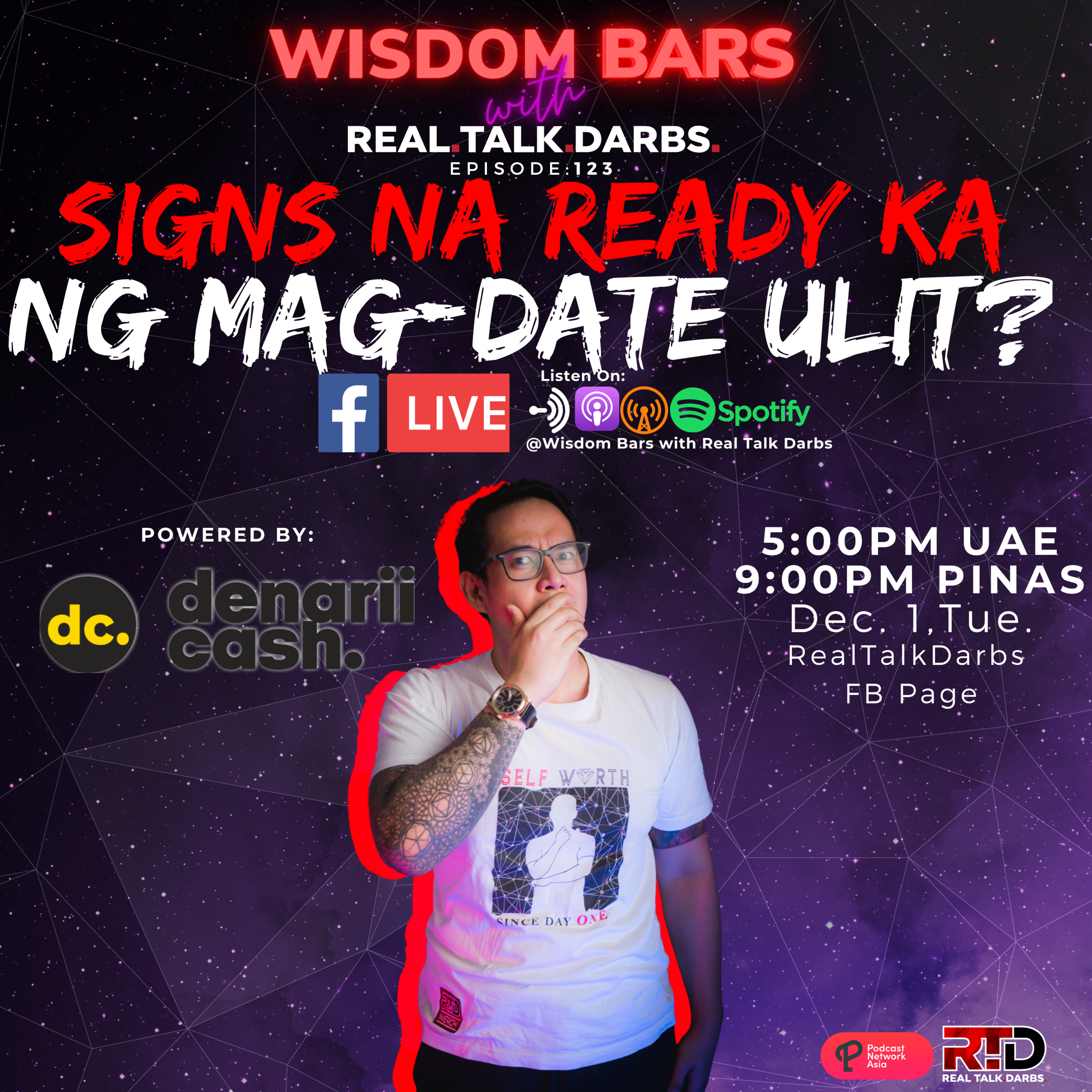 Wisdom Bars with Real Talk Darbs