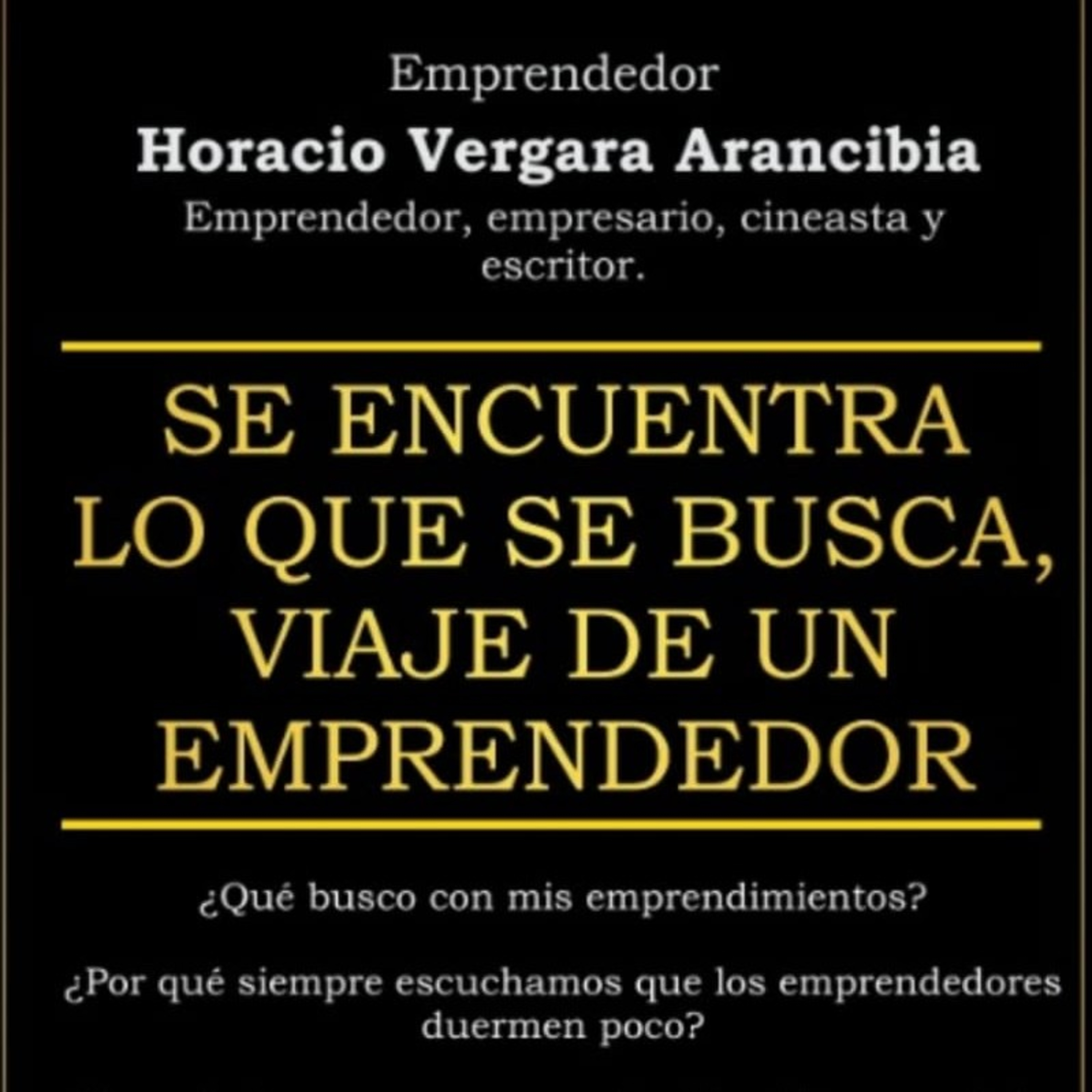 EMPRENDEDOR HORACIO VERGARA