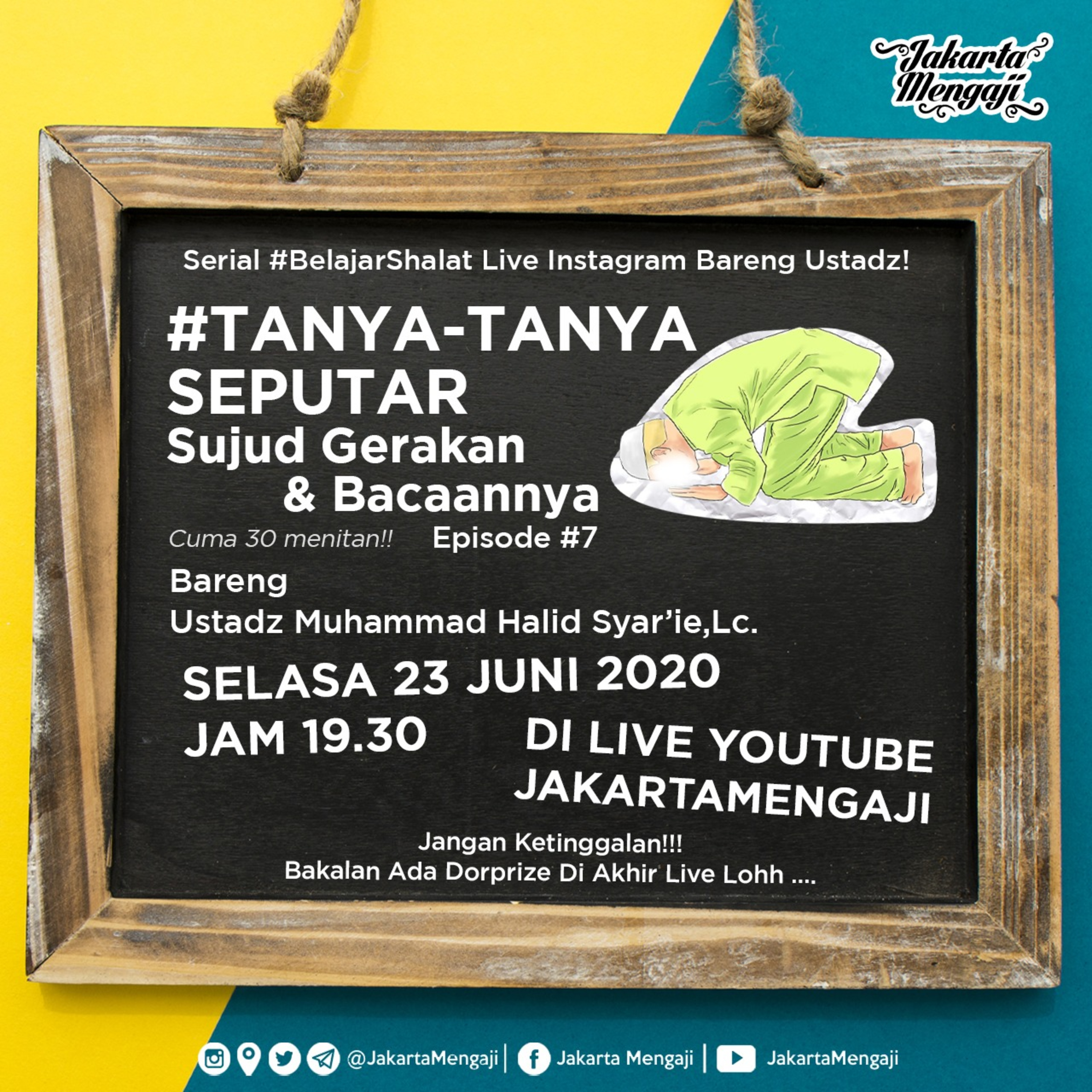 #TanyaTanyaSeputar Gerakan Sujud Eps 7 #FiqihShalat