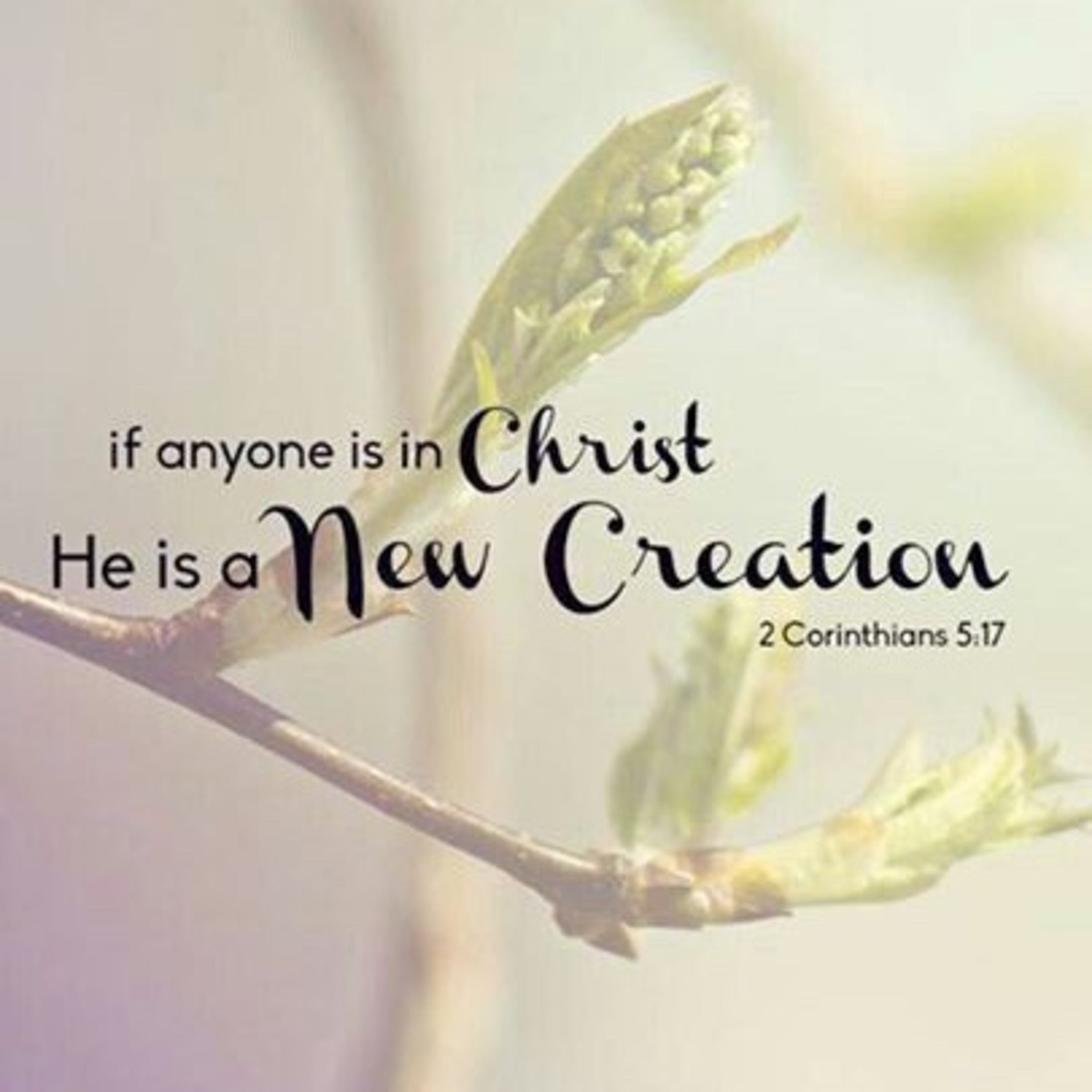 II corrintians 5 : 17 episode artwork