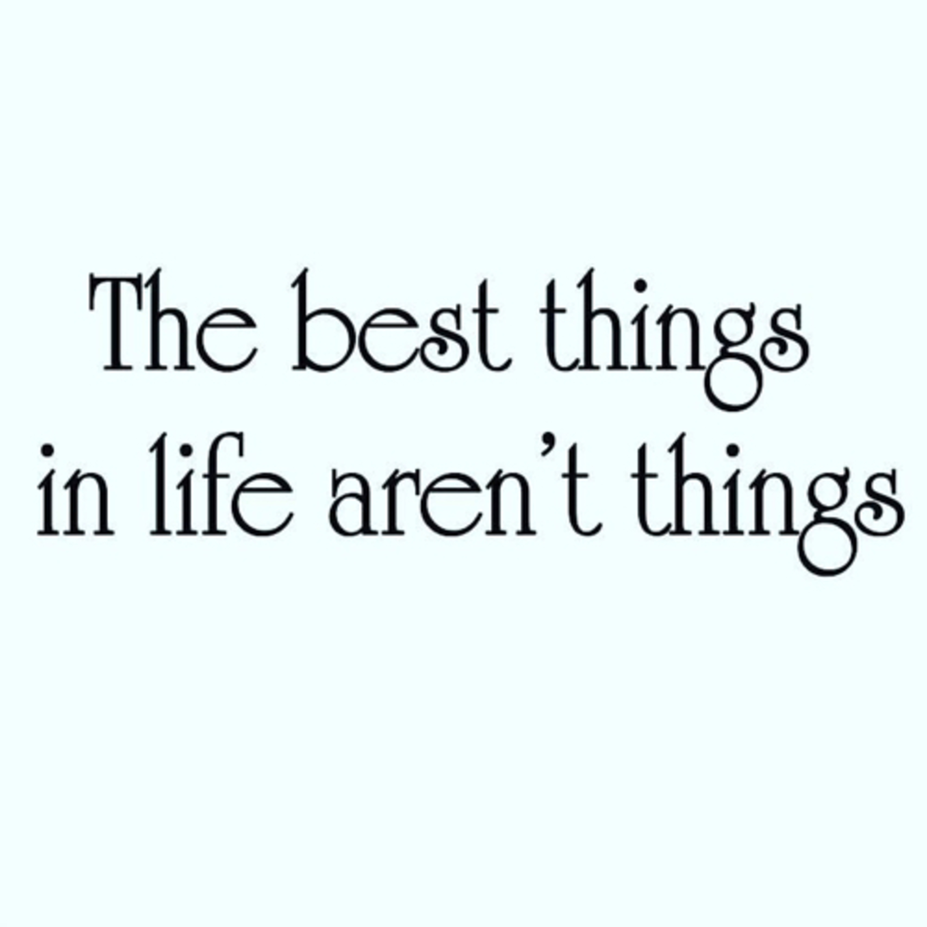 The little things