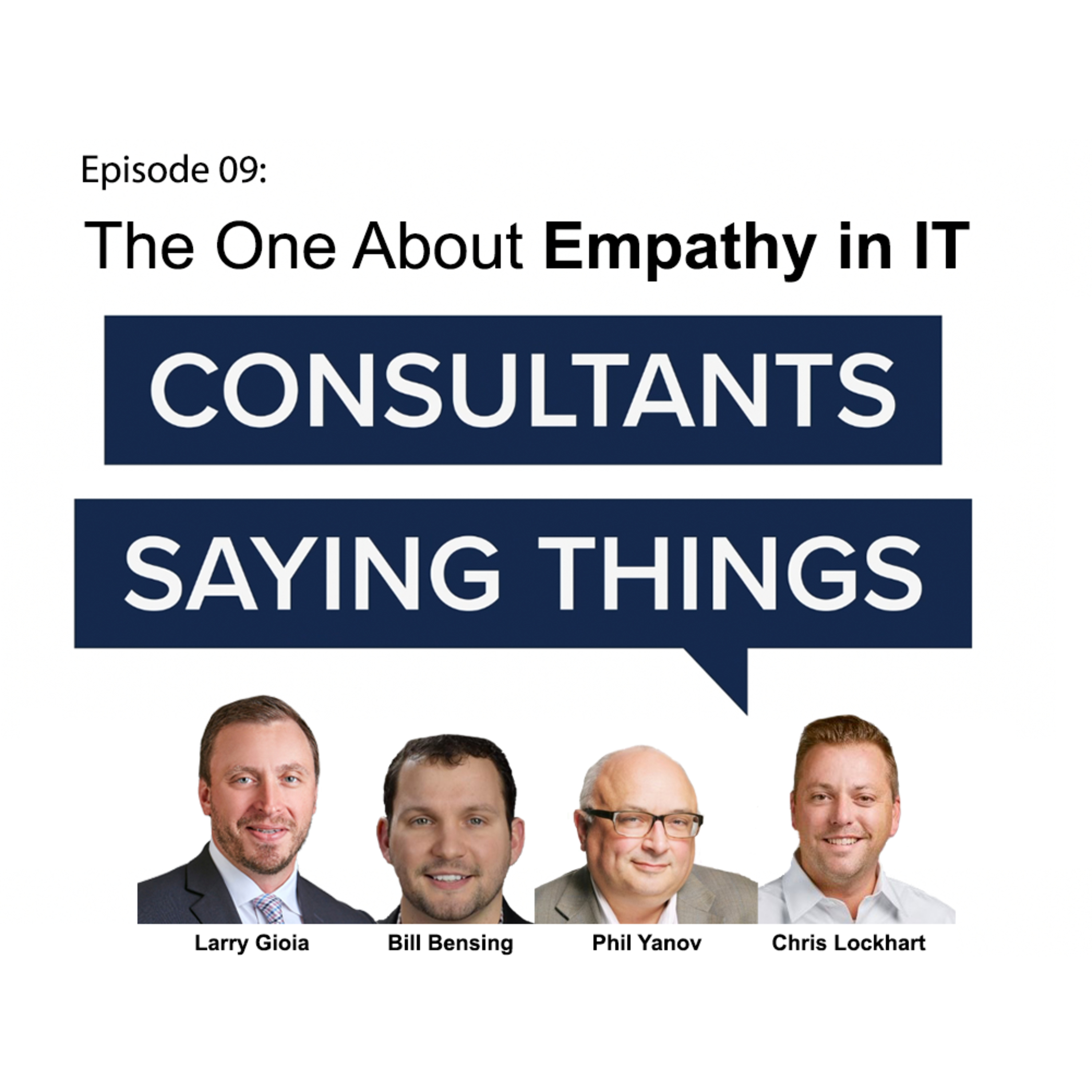 Consultants Saying Things