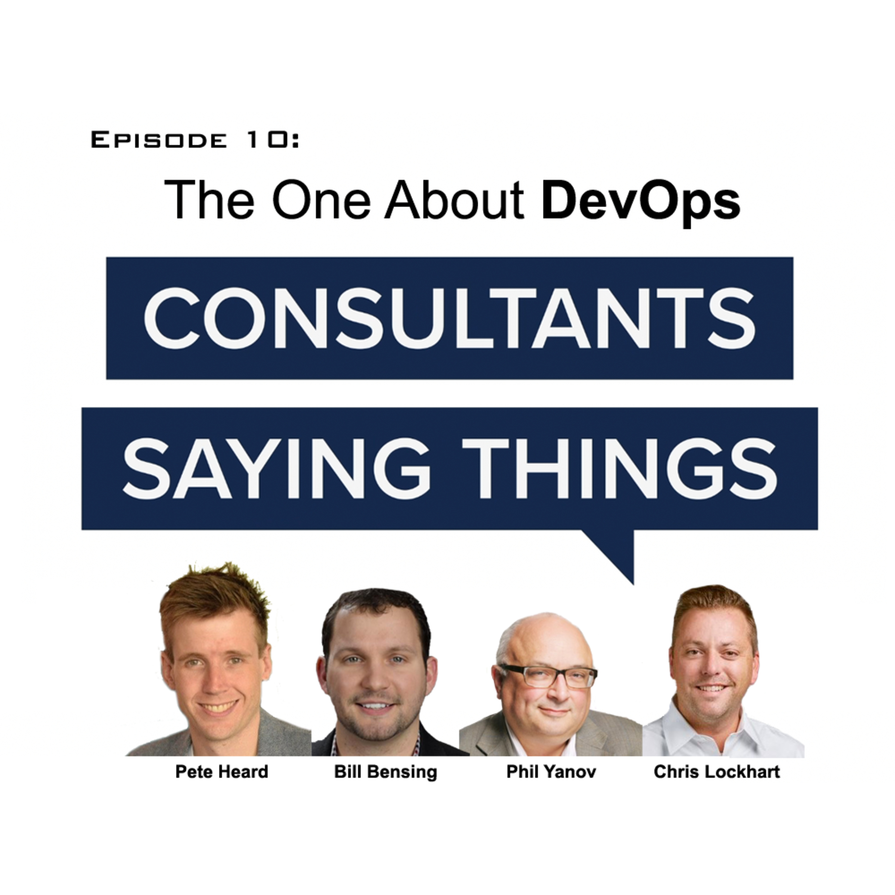 Consultants Saying Things