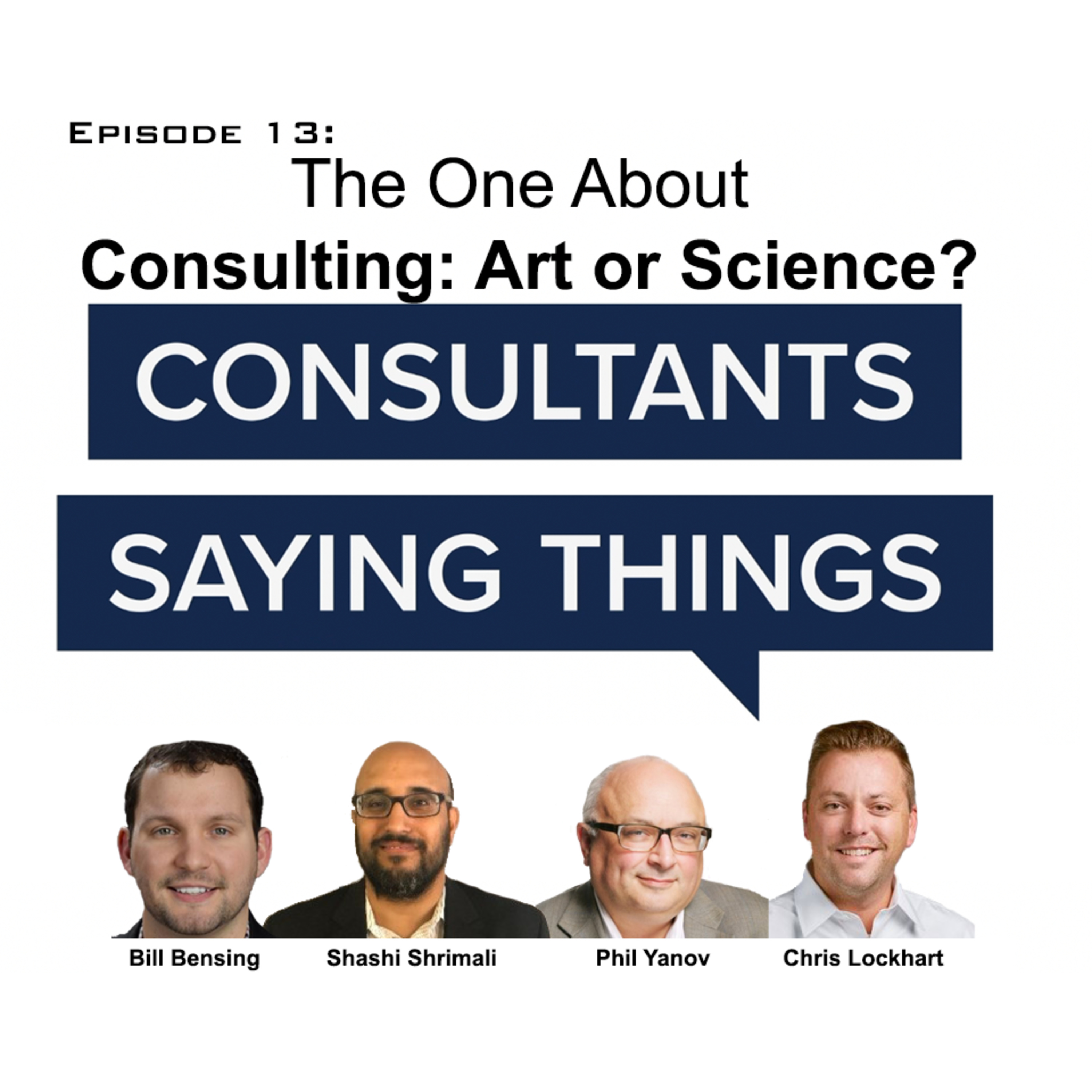 Consultants Saying Things