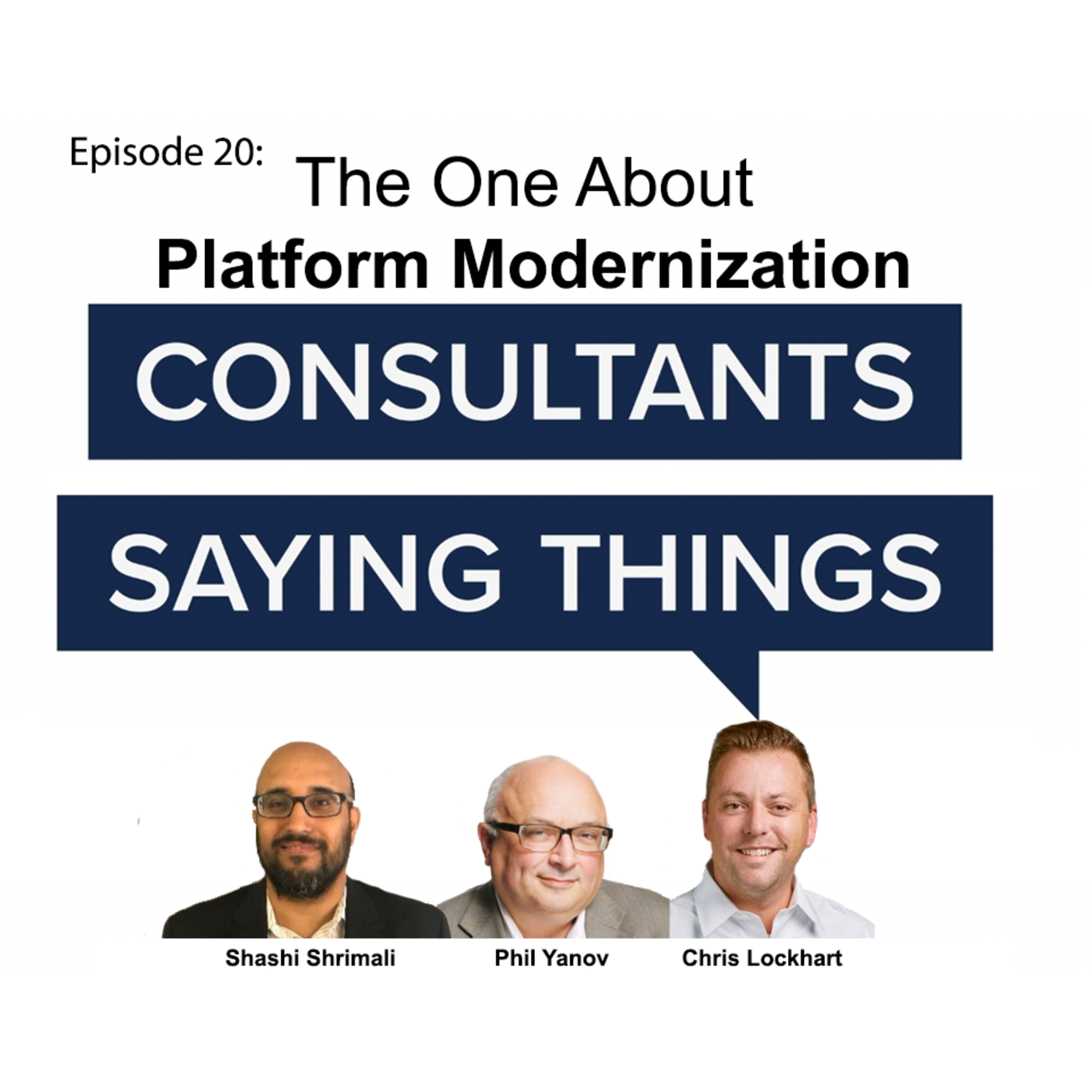 Consultants Saying Things