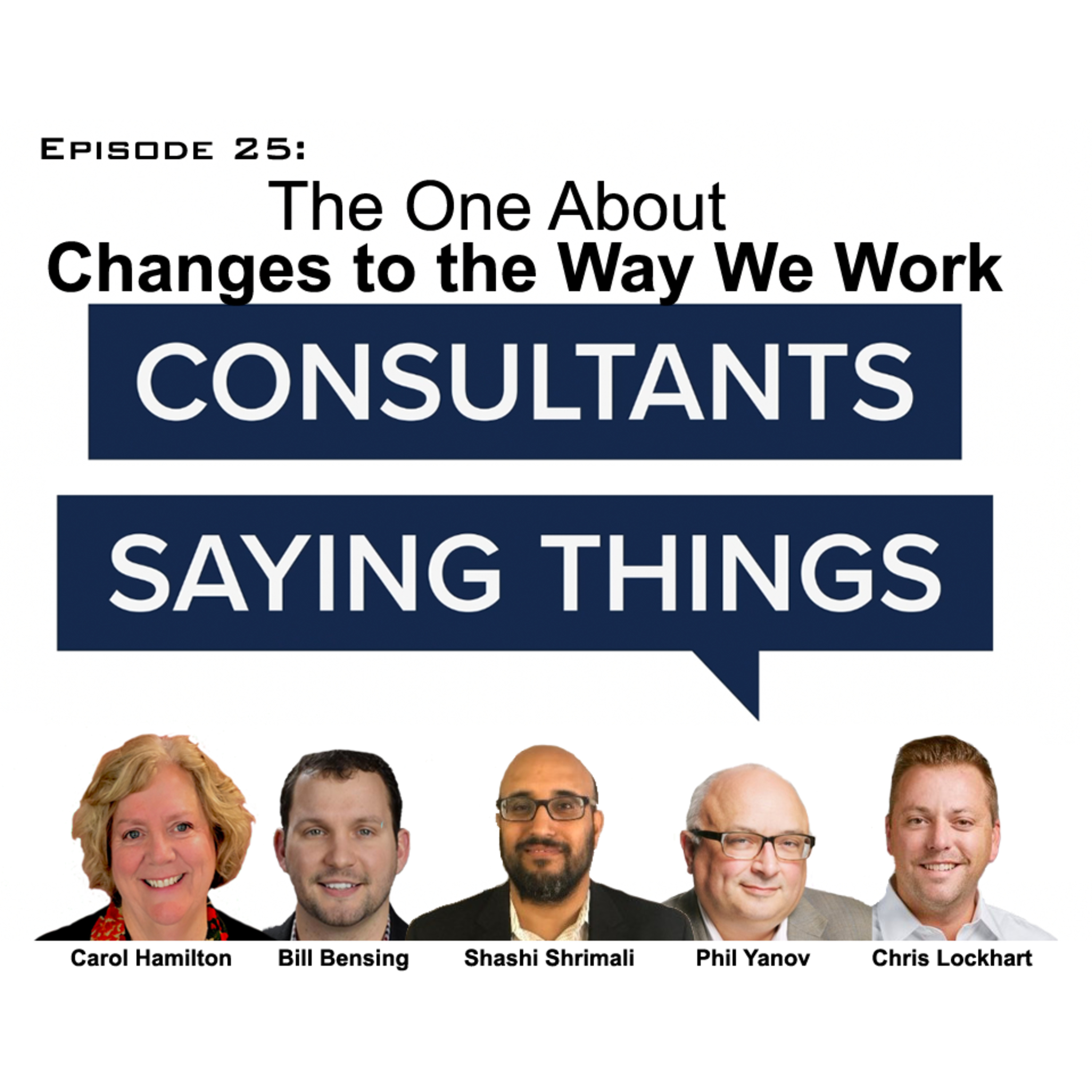 Consultants Saying Things