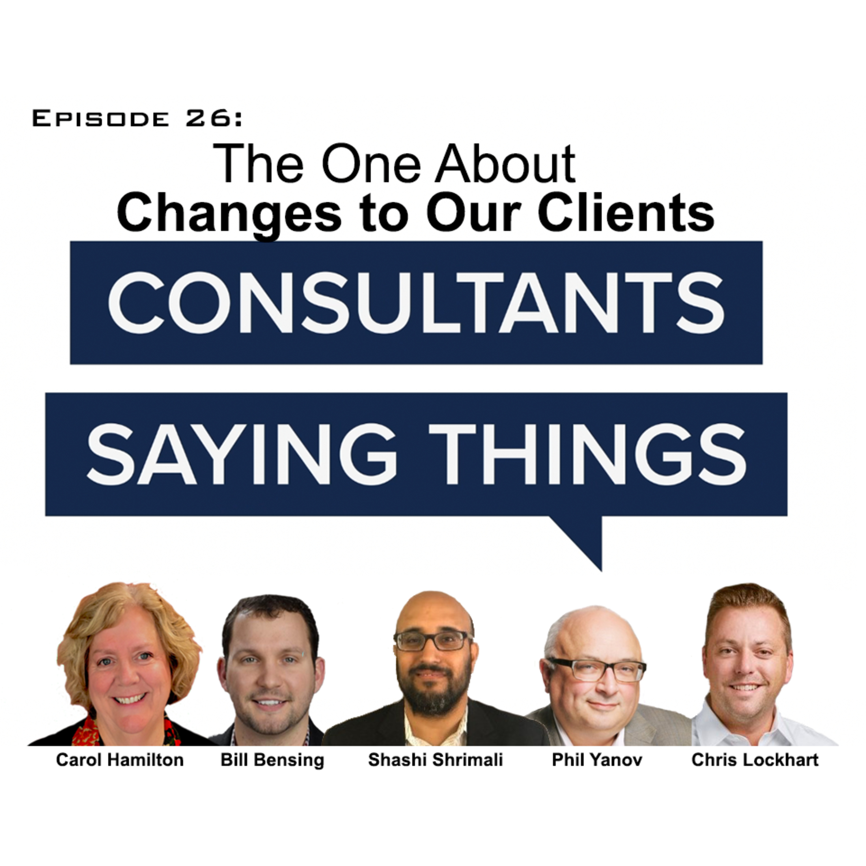 Consultants Saying Things