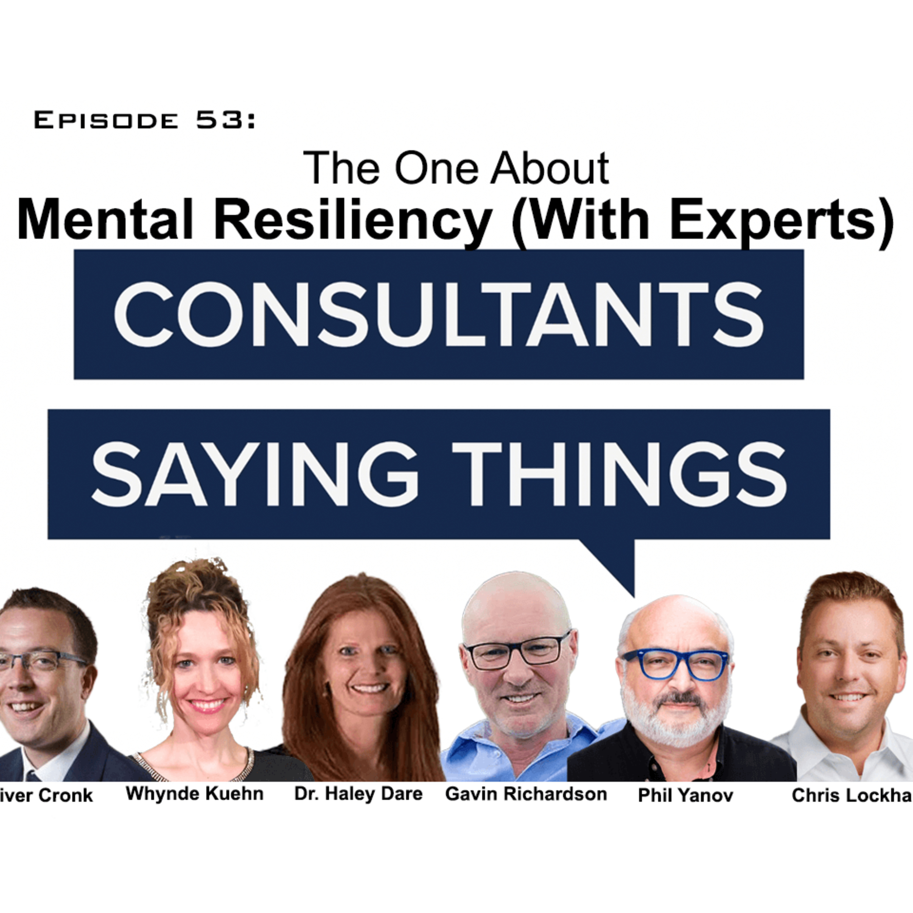 Consultants Saying Things