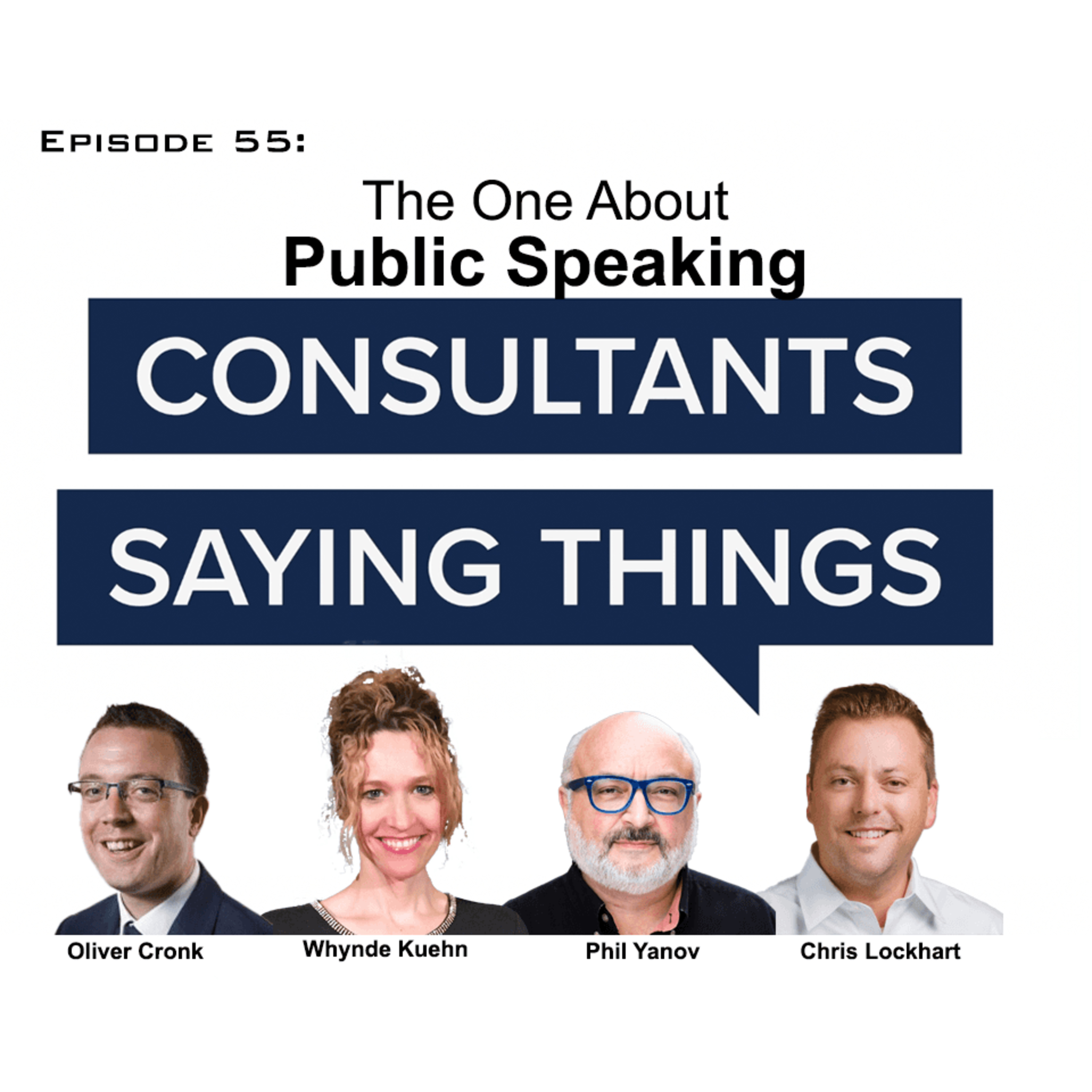 Consultants Saying Things
