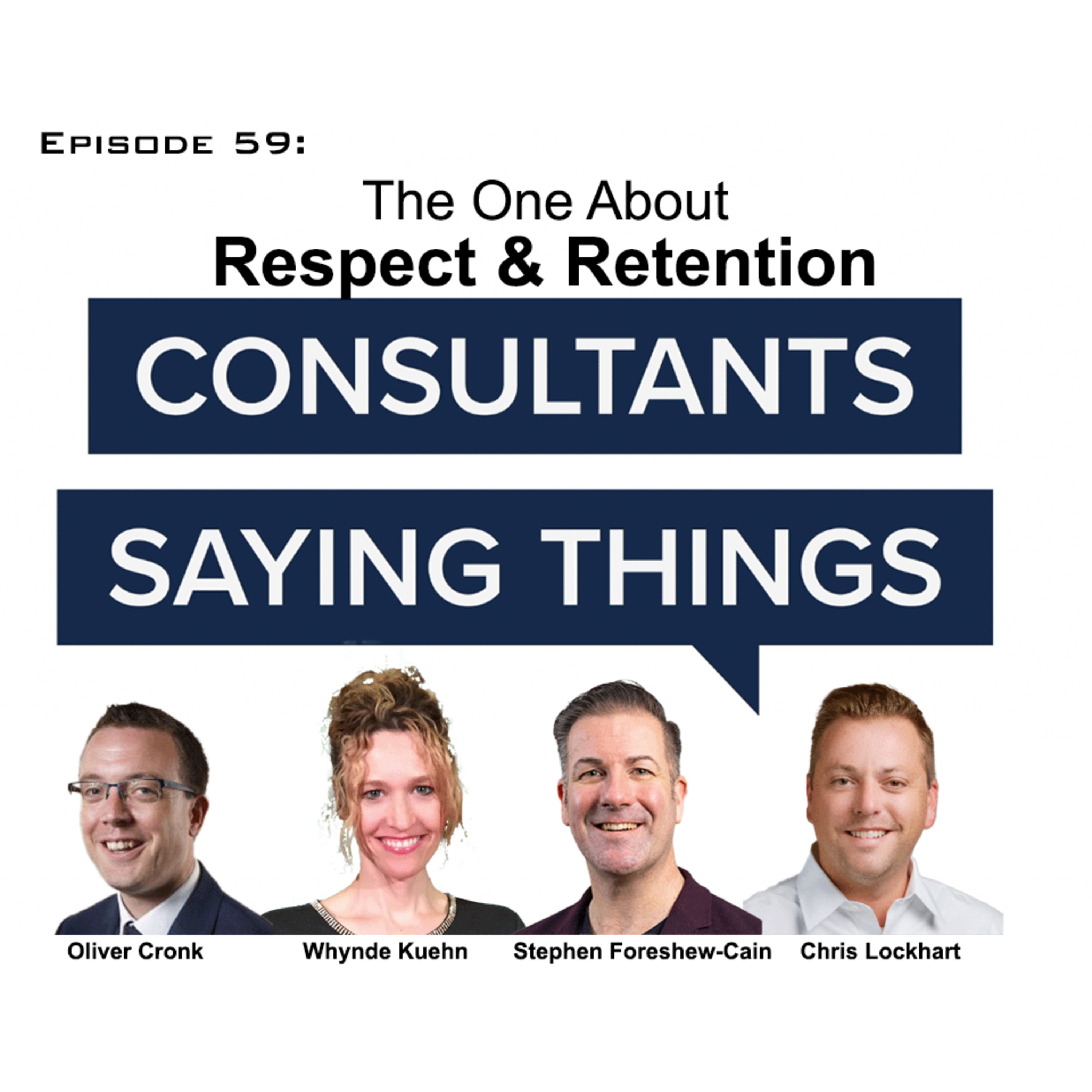 Consultants Saying Things