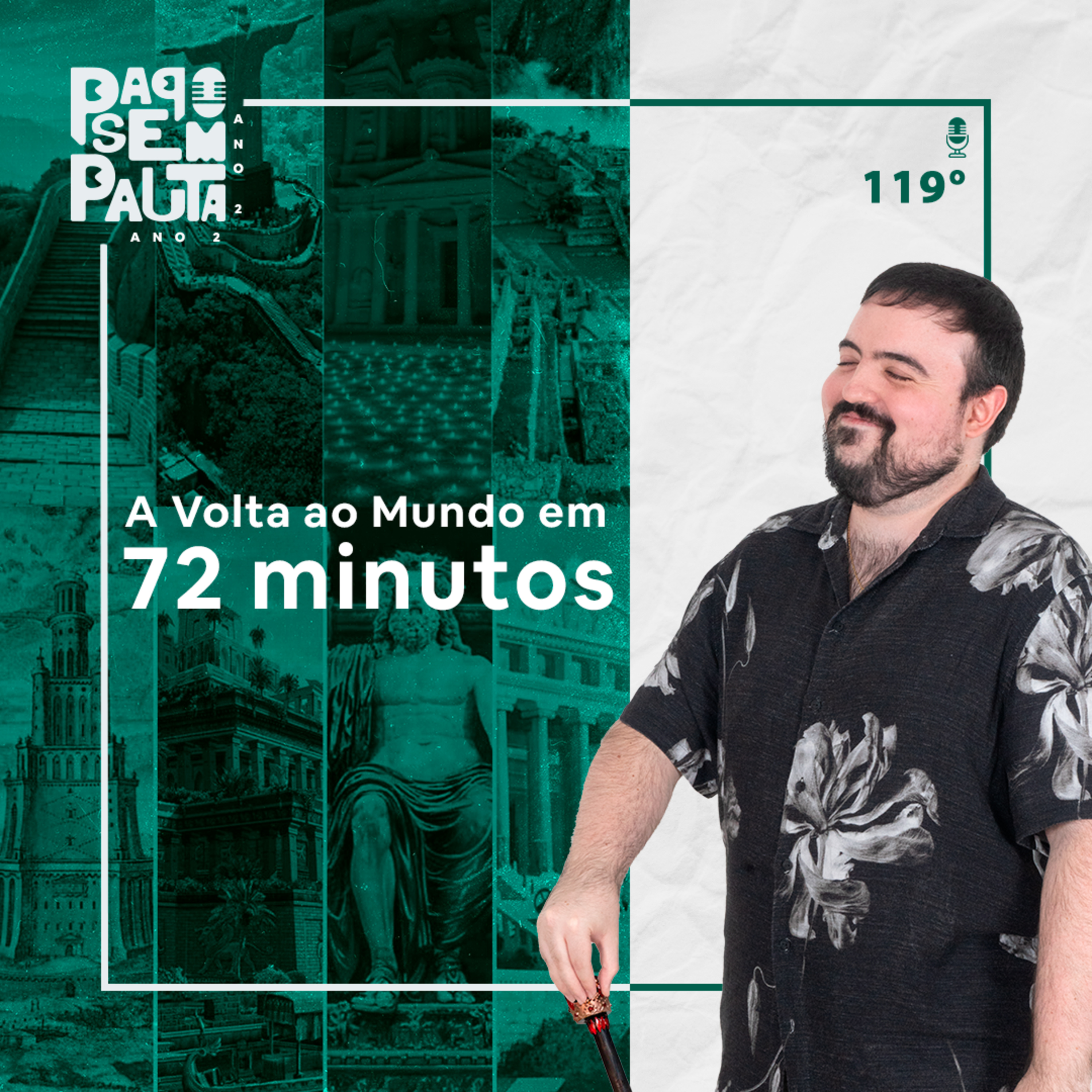 Ep. 119: A Volta ao Mundo em 72 Minutos episode artwork