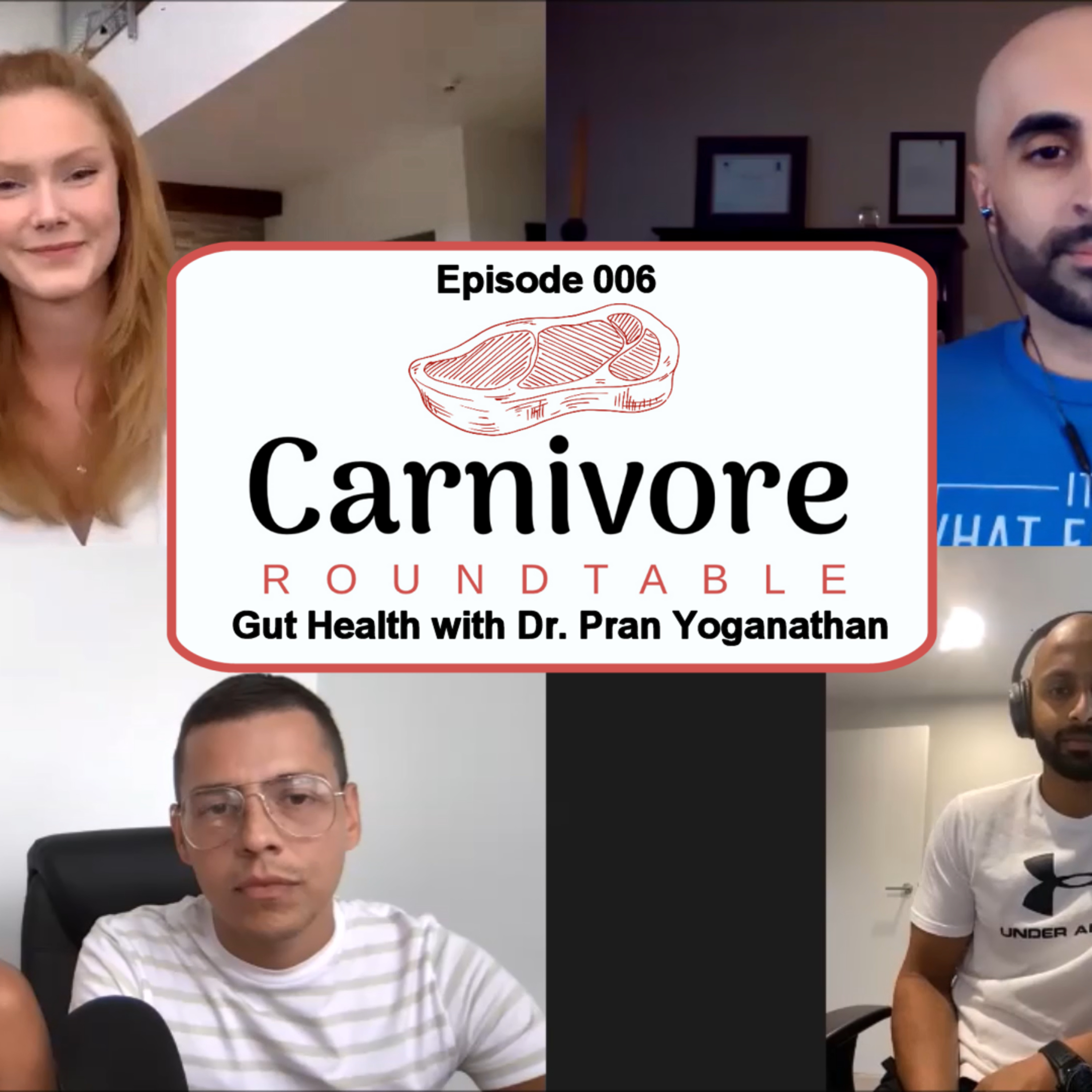 Episode 006 - Gut Health with Dr. Pran Yoganathan - Carnivore Roundtable