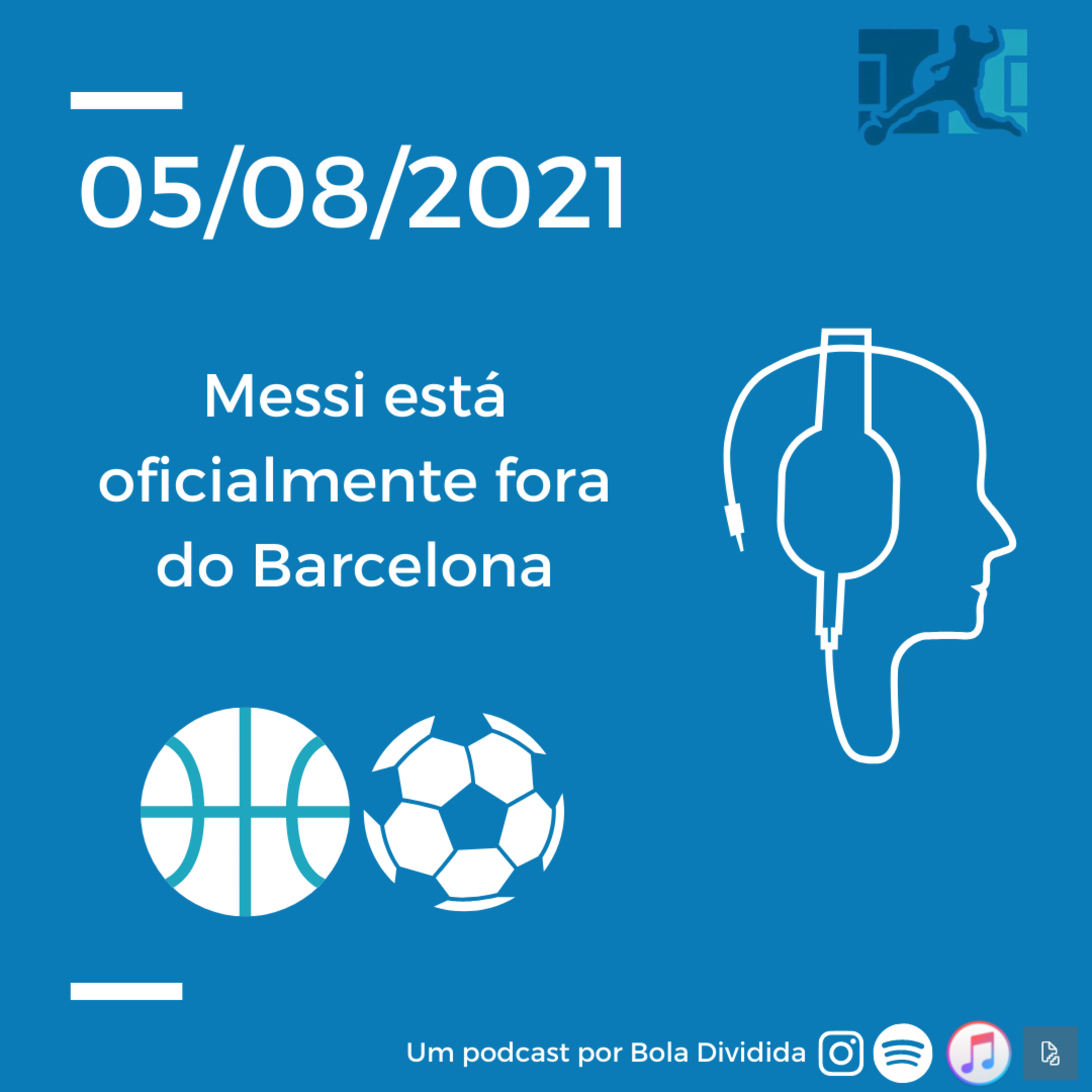 Lionel Messi deixa o Barcelona episode artwork