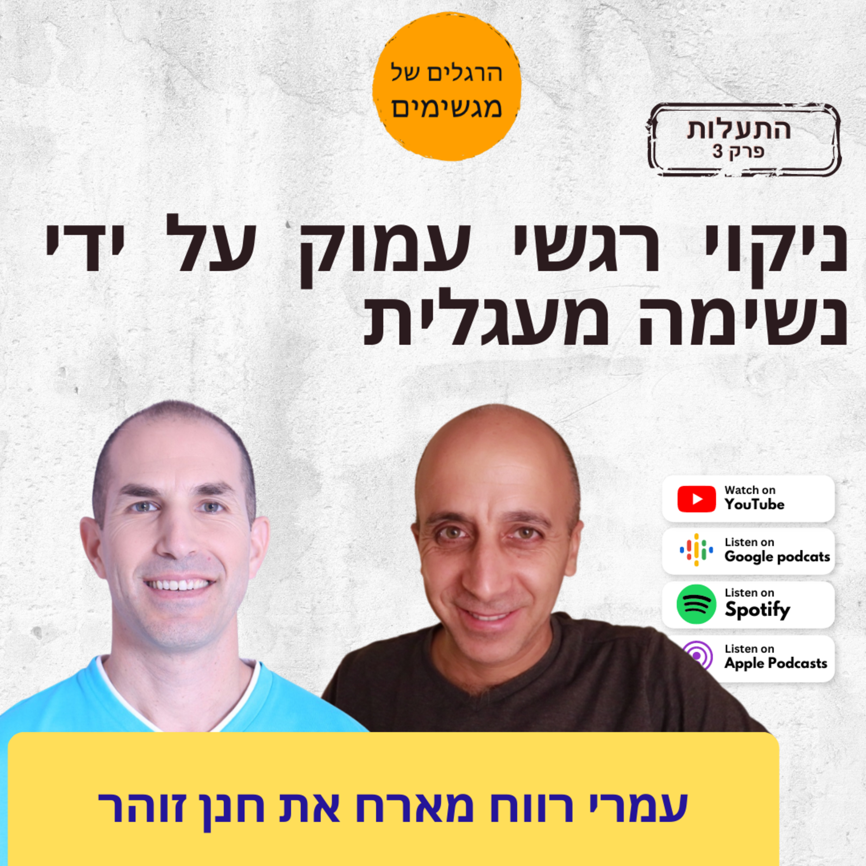 התעלות פרק 3: ניקוי רגשי עמוק על ידי נשימה מעגלית episode artwork