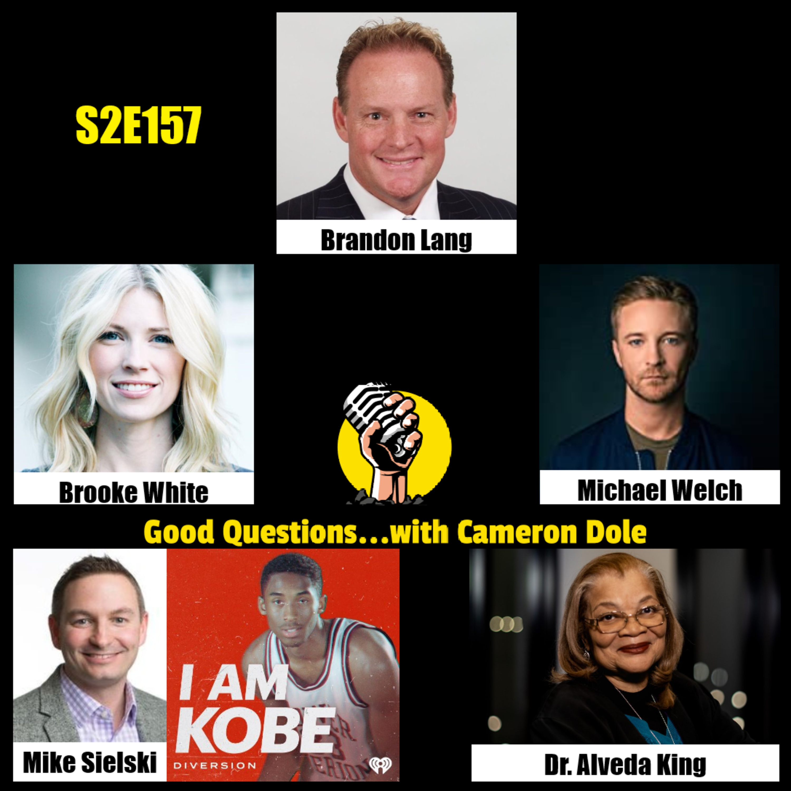 S2E157 - Brandon Lang, Brooke White, Michael Welch, Mike Sielski, and Dr. Alveda King episode artwork