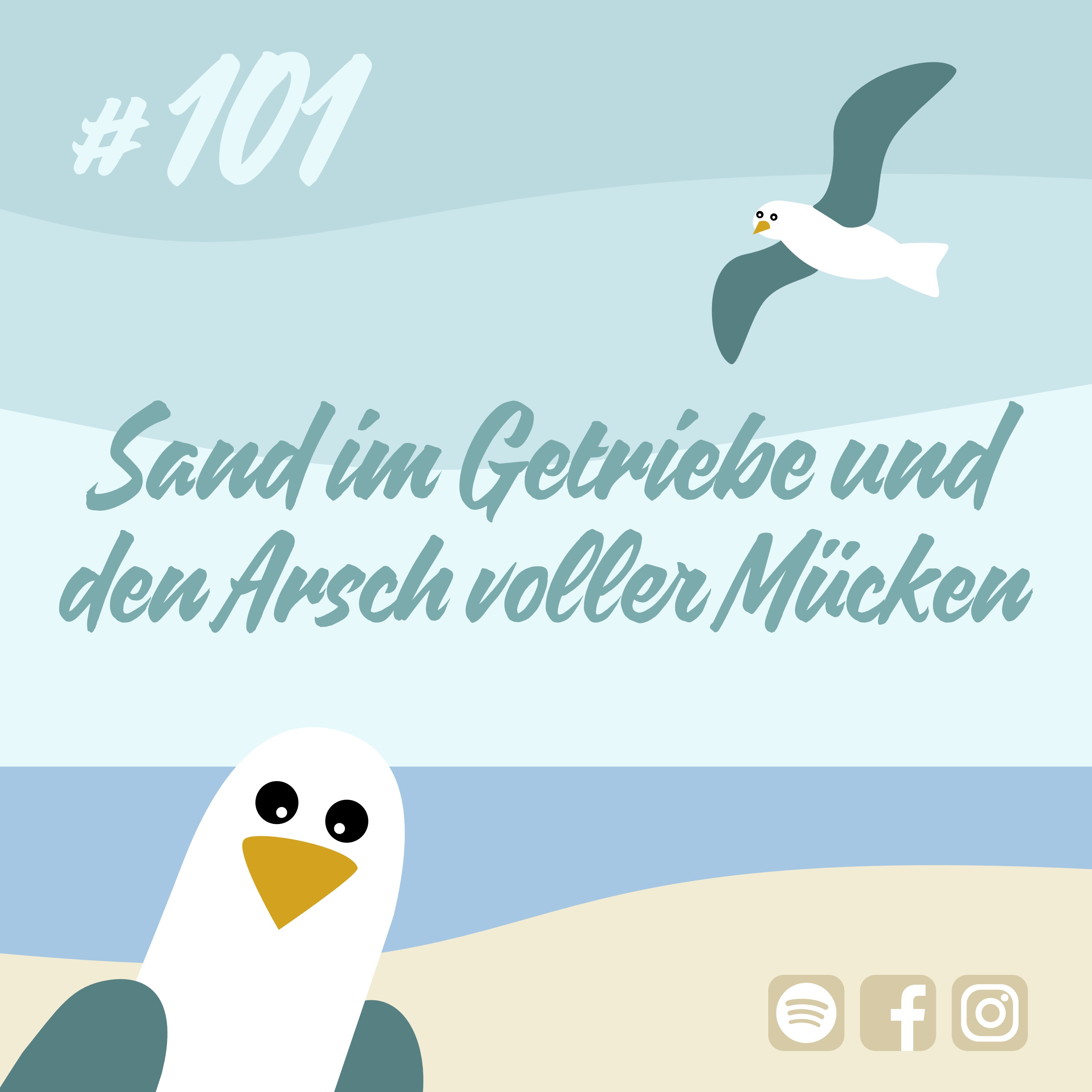 #101 Sand im Getriebe und den Arsch voller Mücken episode artwork