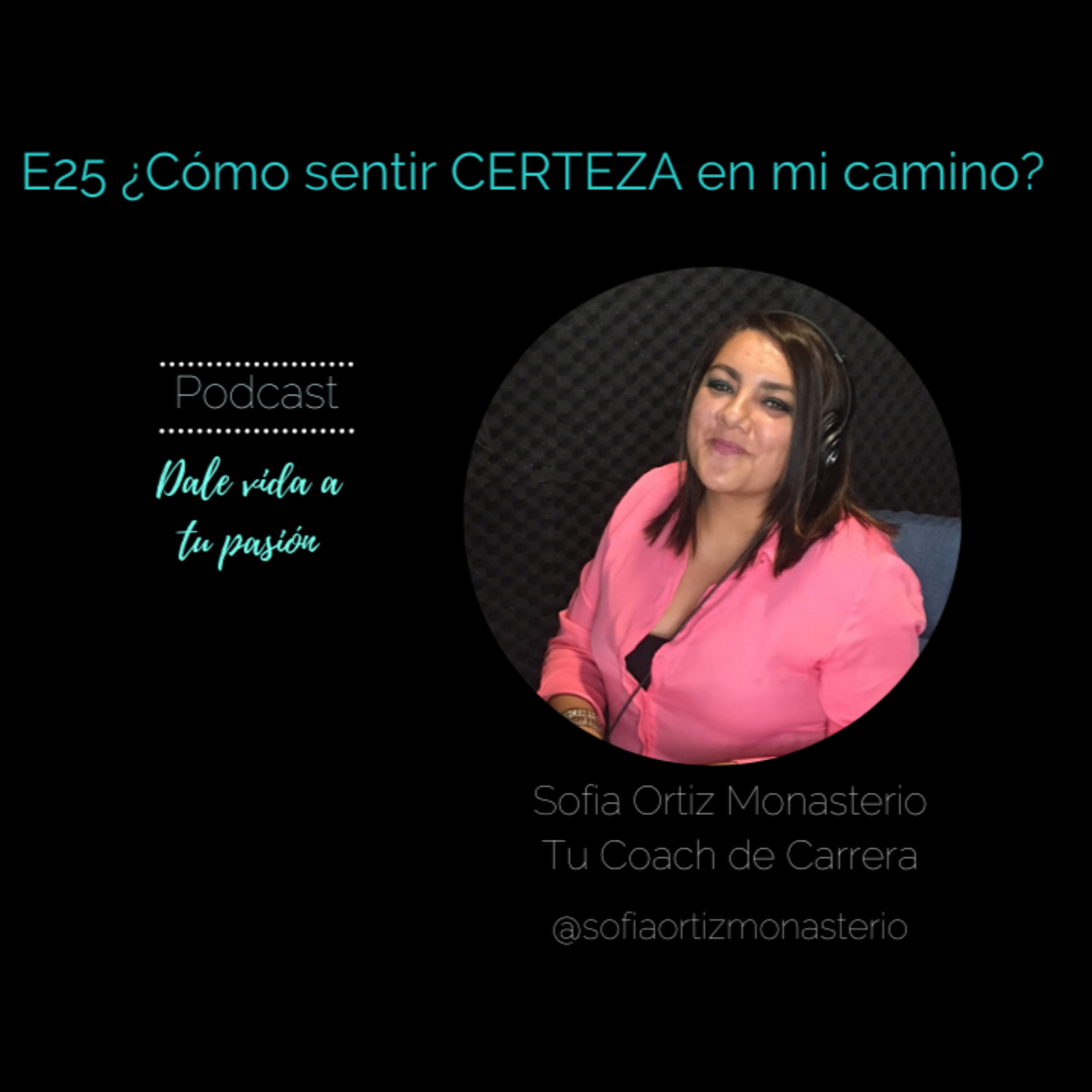 E25 - ¿Cómo sentir certeza en mi camino? episode artwork