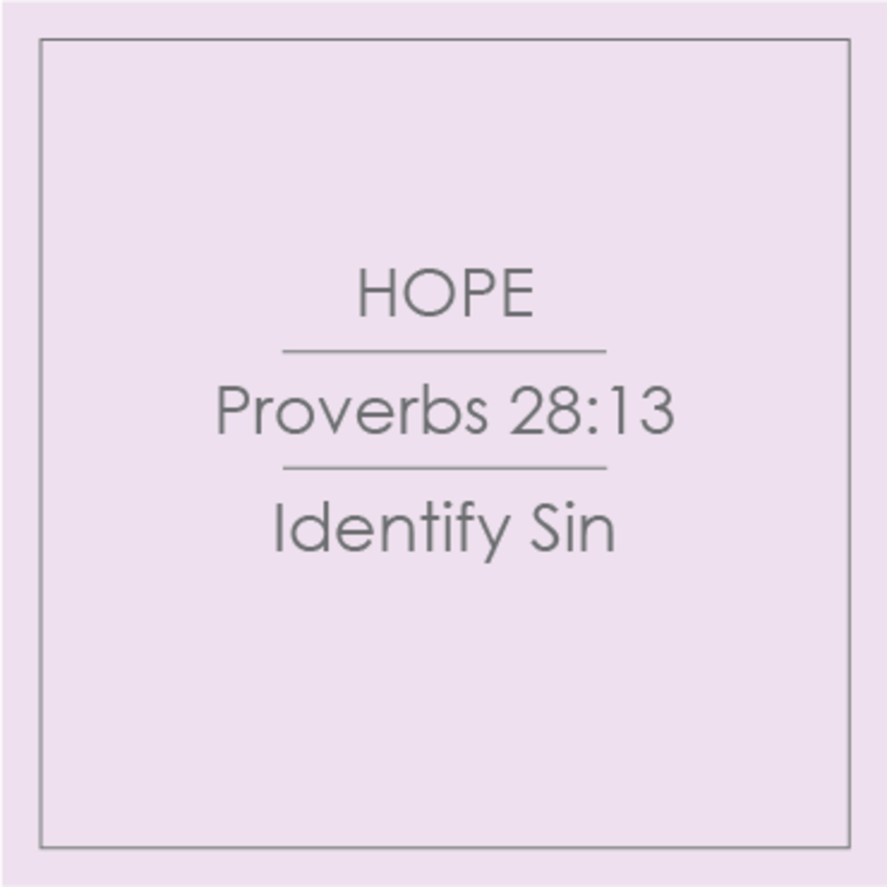 23 - Hope - Identify Sin episode artwork