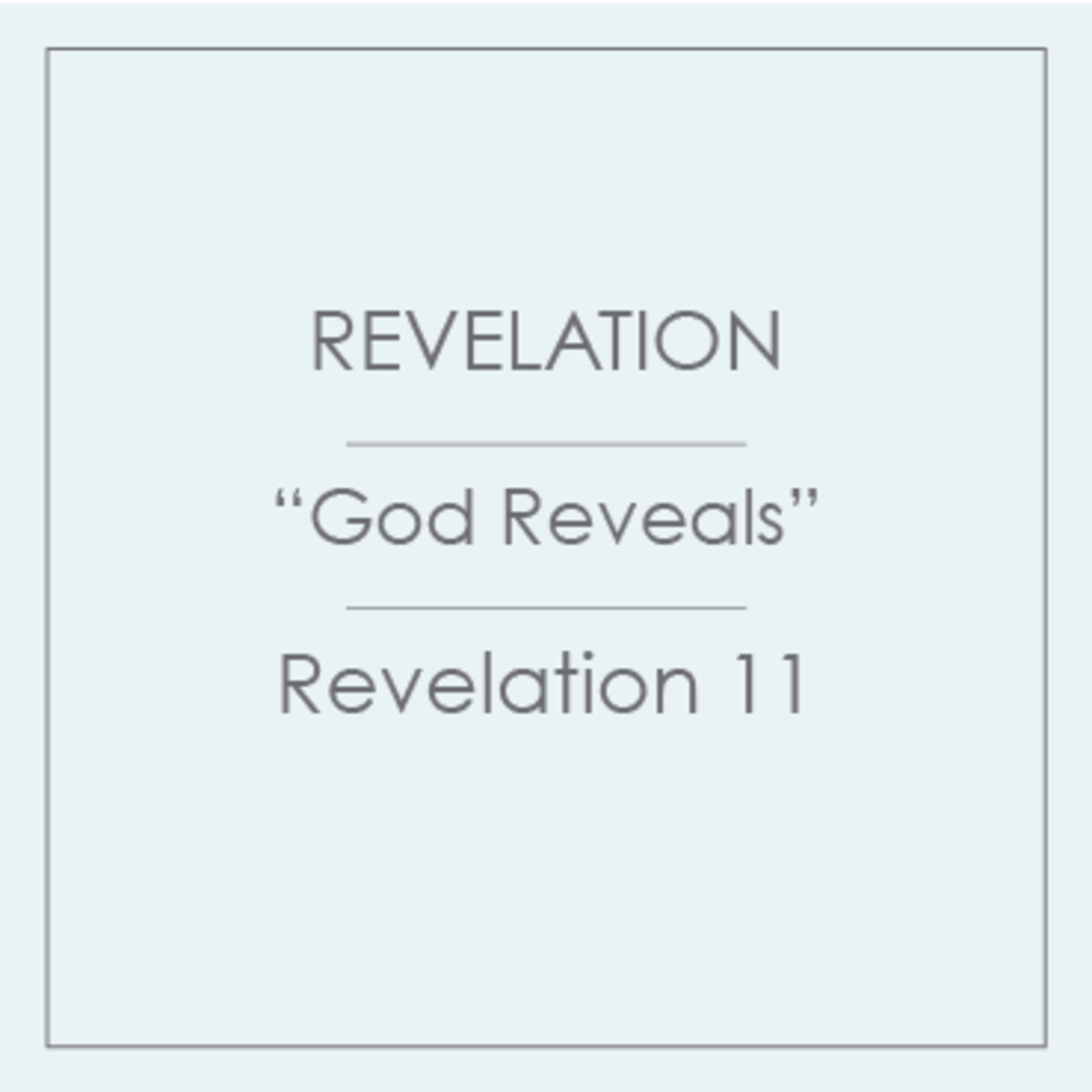 51 - Revelation - God Reveals episode artwork