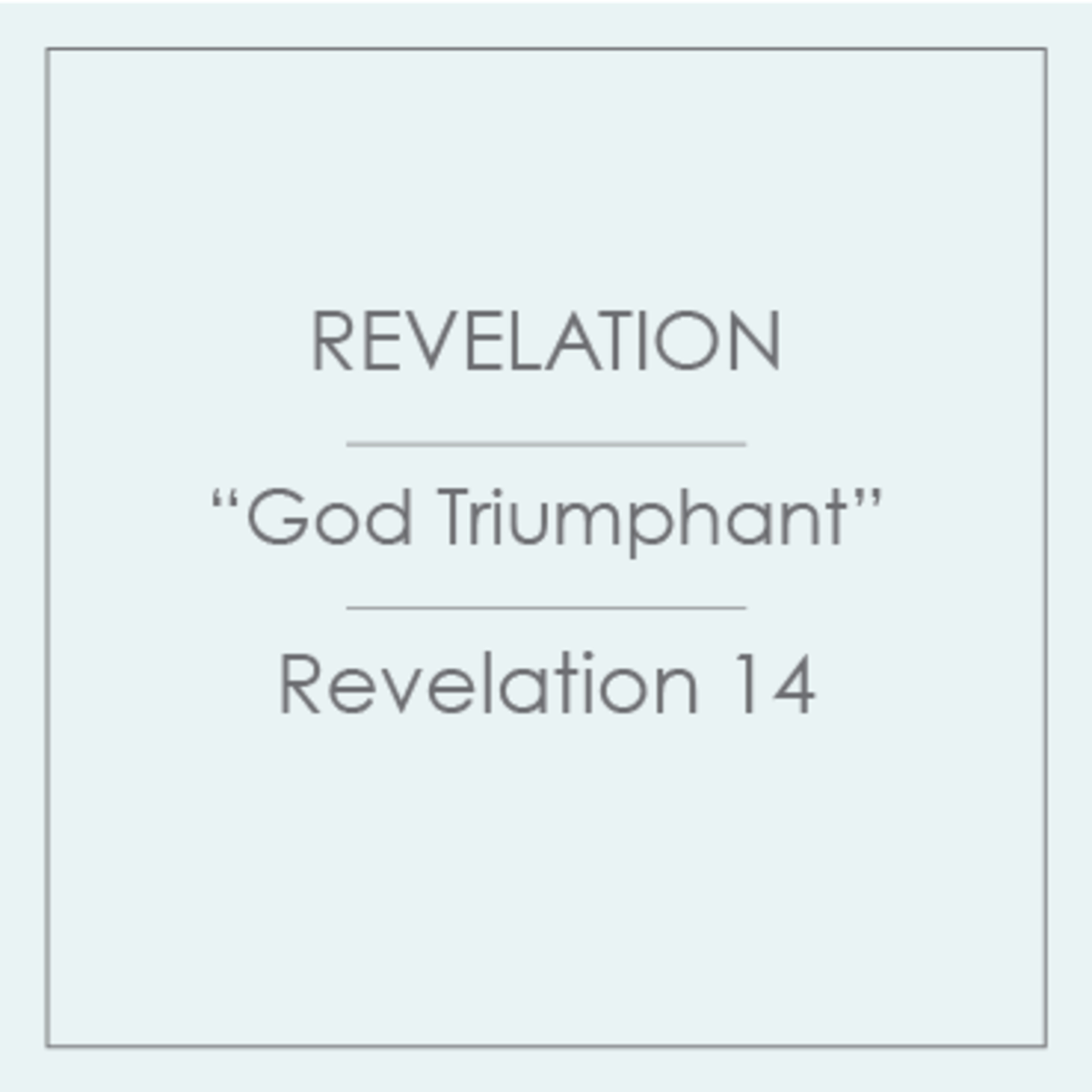 54 - Revelation - God Triumphant episode artwork