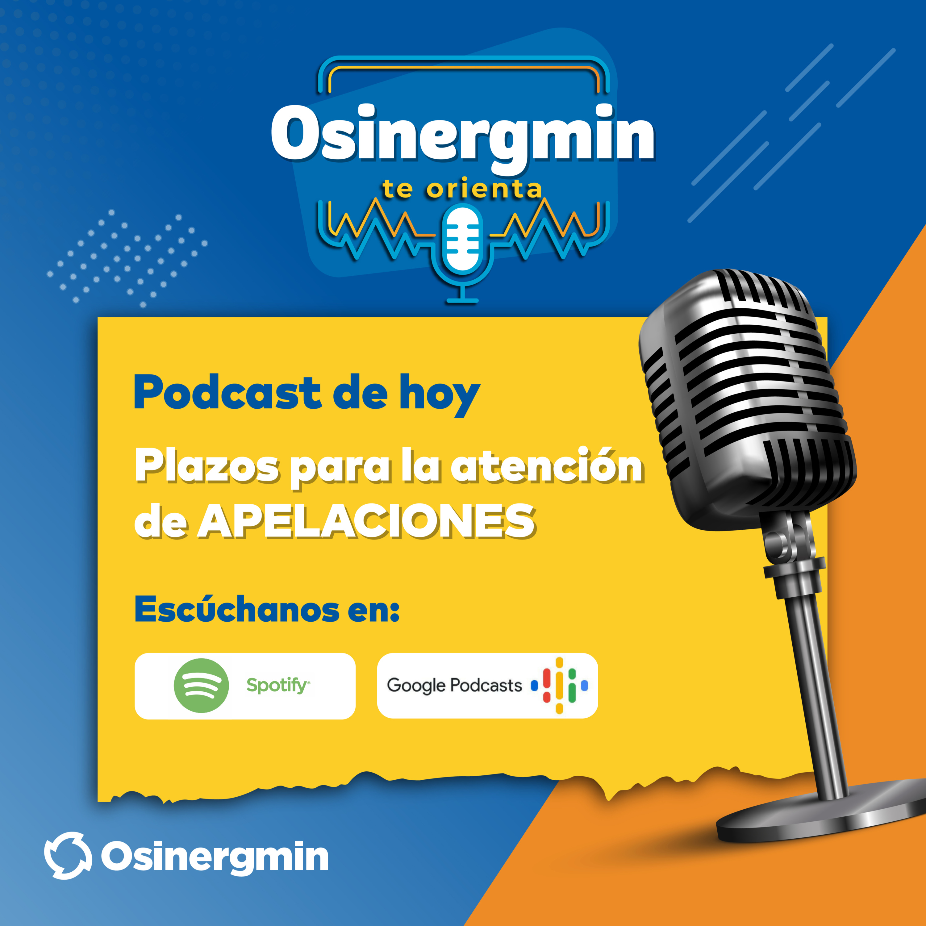 Osinergmin te orienta