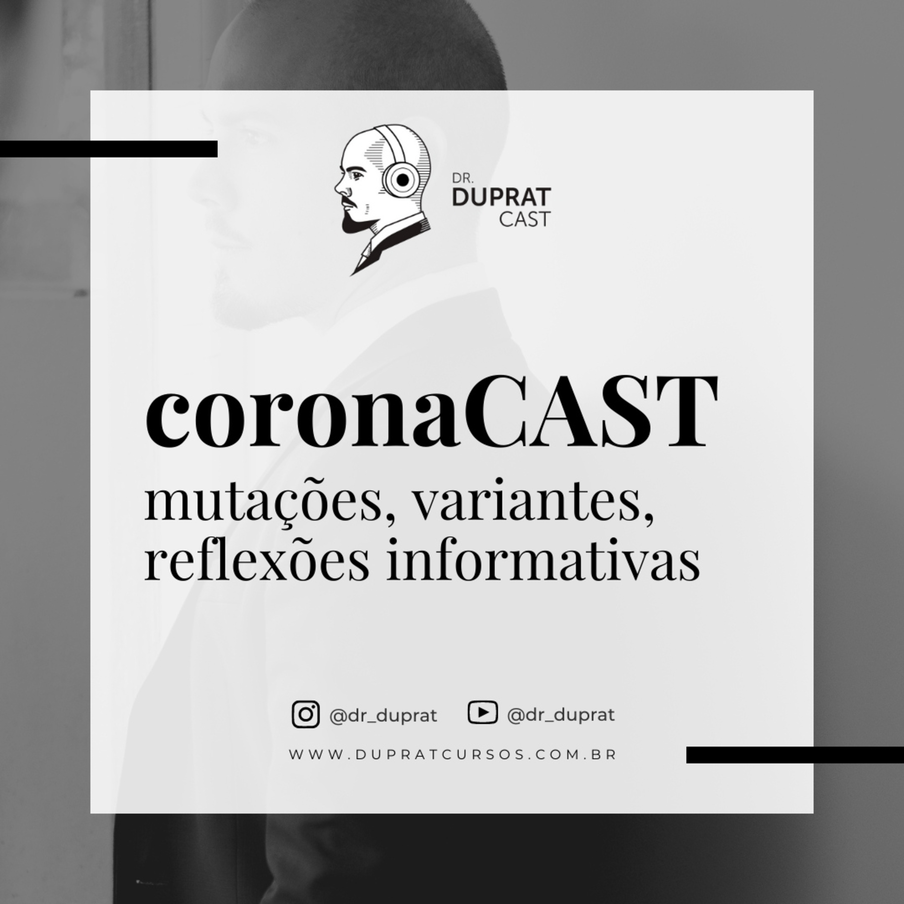 [coronaCast] - Brasil Ilhado, mutações, variantes do Sars-Cov 2, reflexões informativas #141  episode artwork