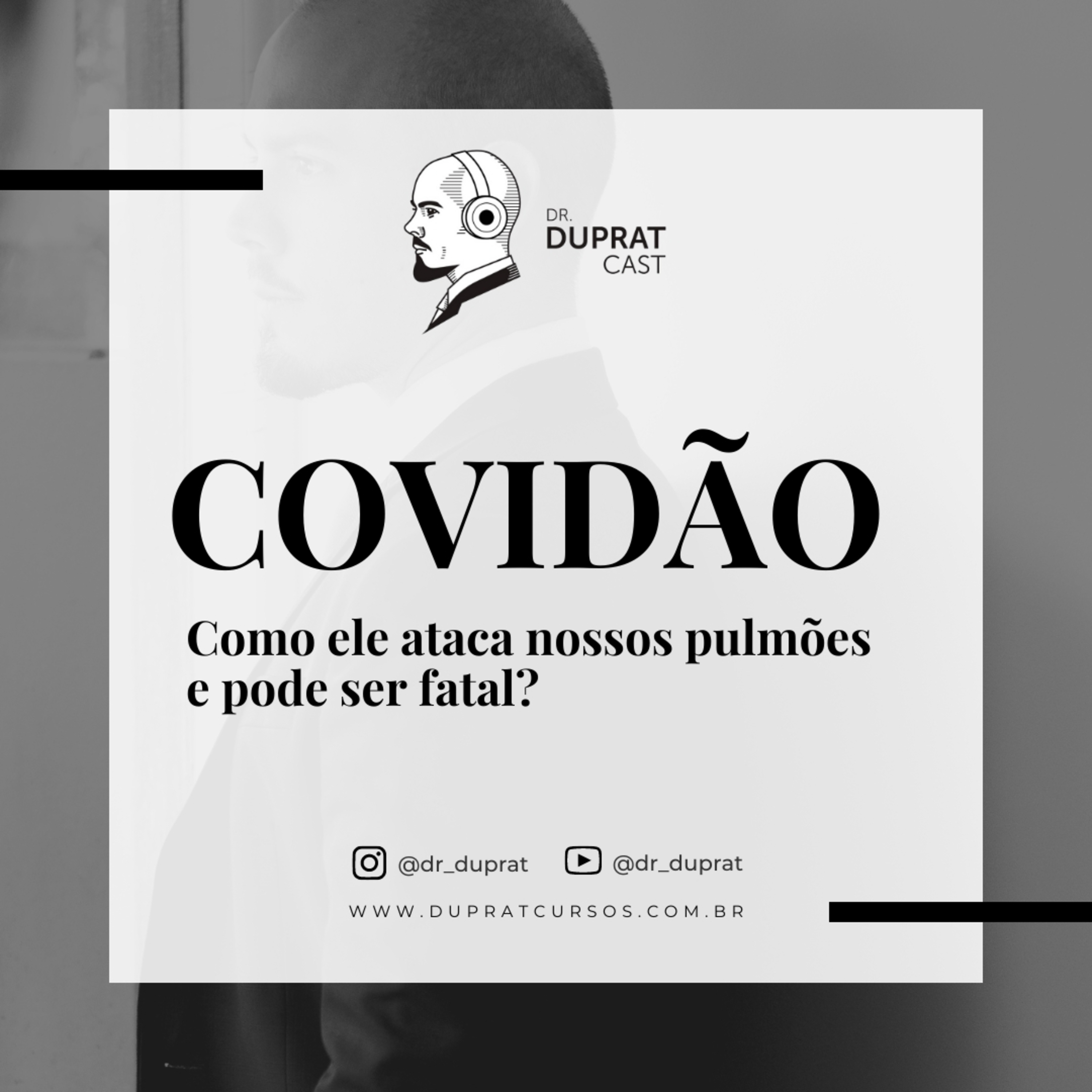 Como o Covidão ataca nossos pulmões e pode ser fatal, mesmo em jovens? Poderíamos evitar mortes usando a respiração? entenda cada detalhe. #153 episode artwork