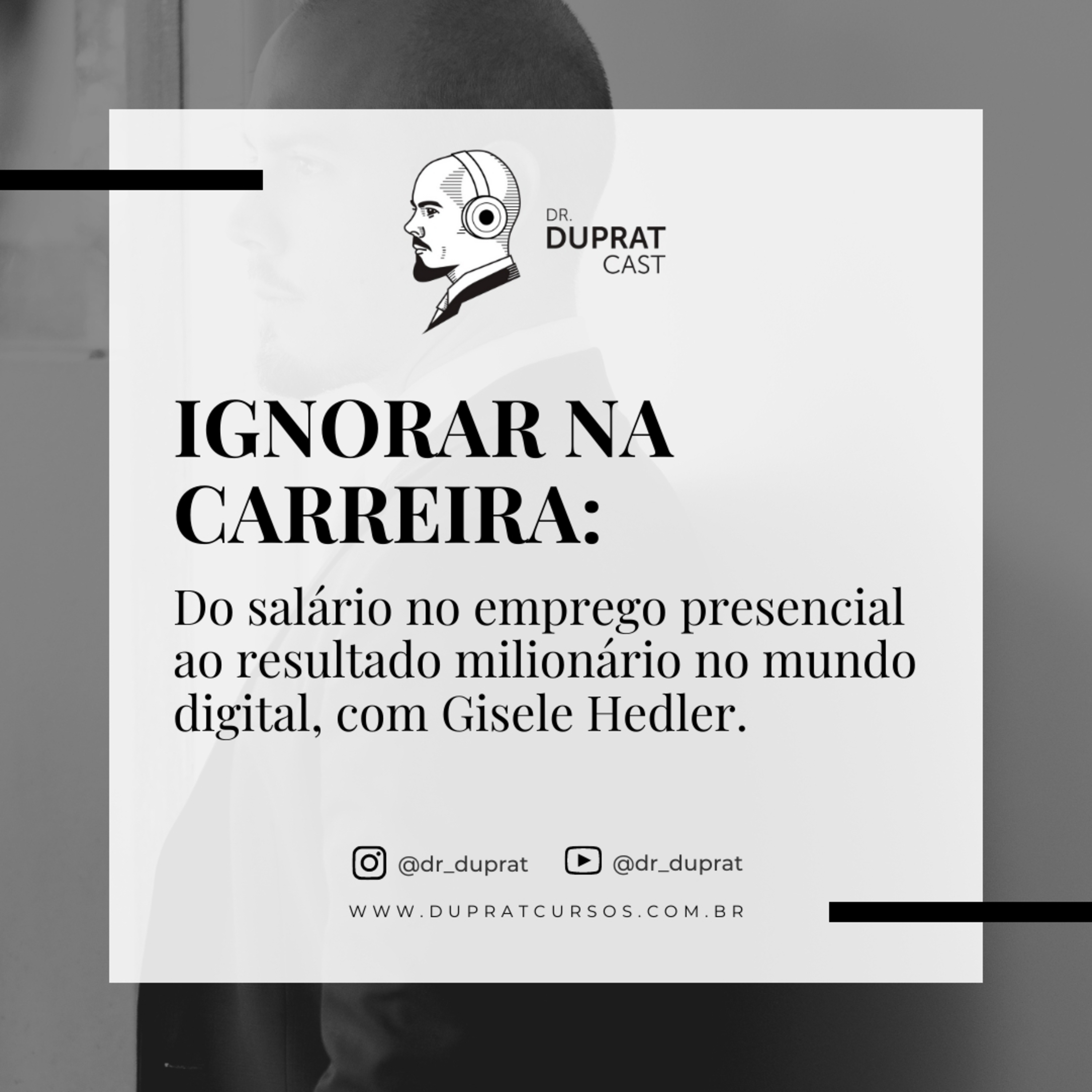 Bypass na Carreira: Do salário no emprego presencial ao resultado milionário no mundo digital, com Gisele Hedler #158 episode artwork